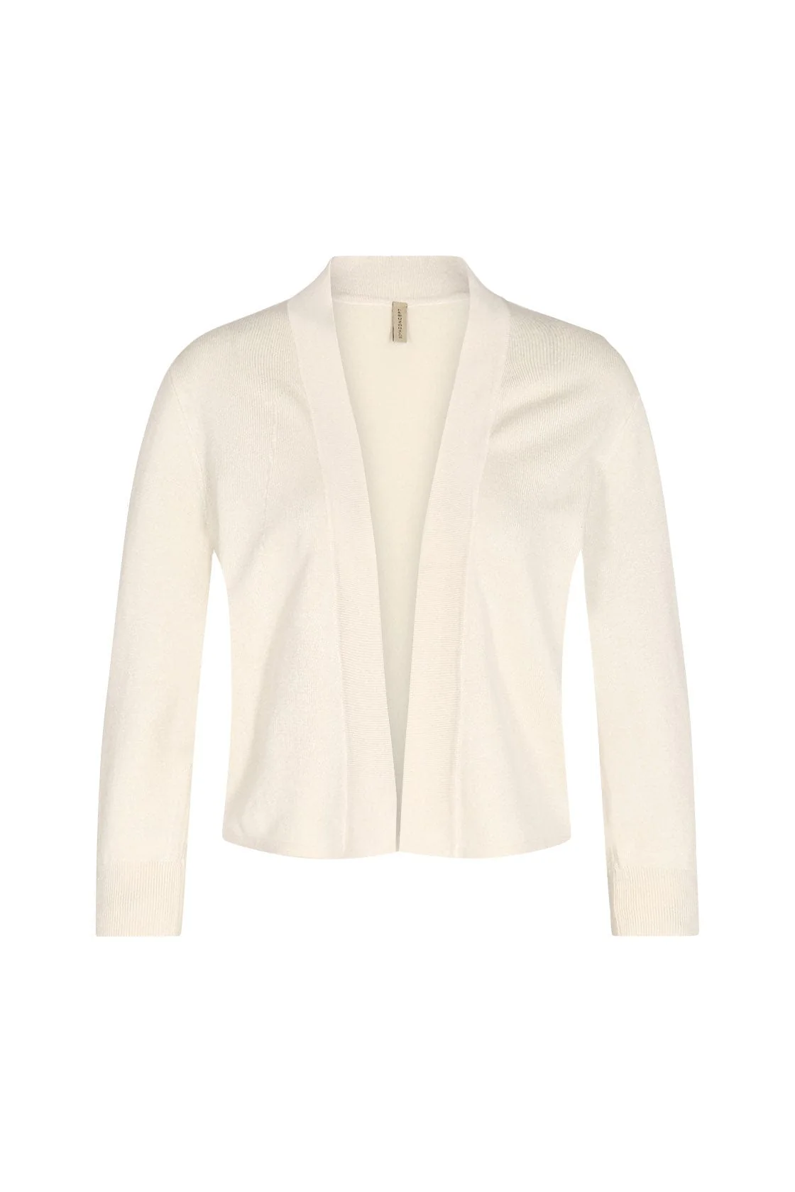 Dollie Open-Front Cardigan - Cream - Image 3