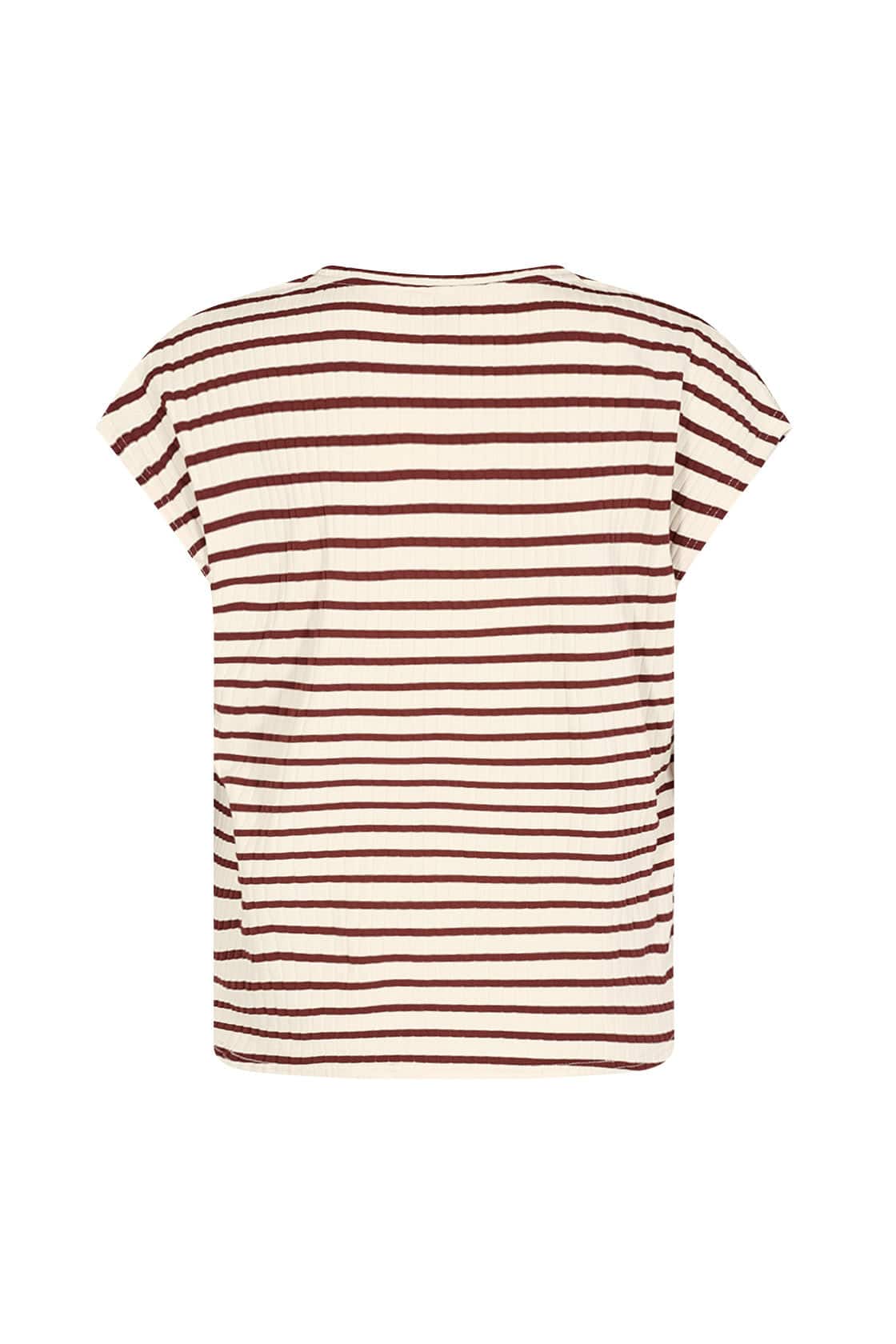 Ejda T-Shirt - Wine Combi - Image 4
