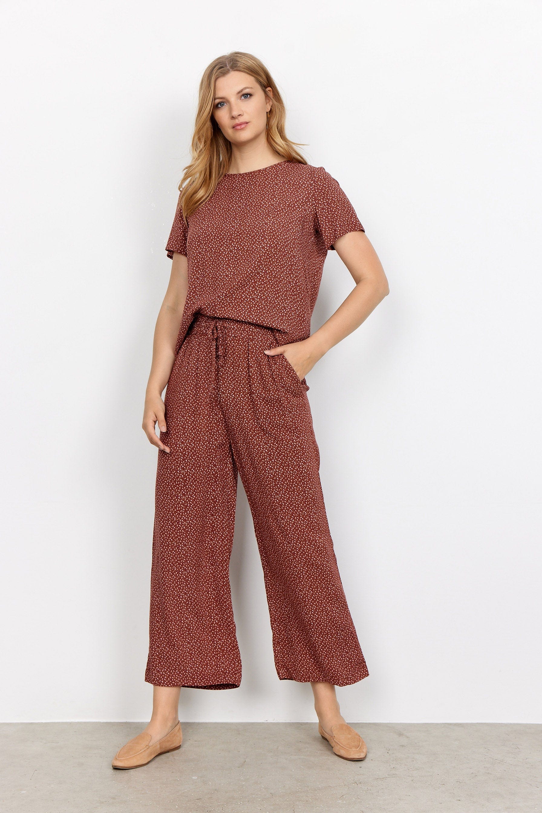Elife Blouse - Wine Combi - Image 4