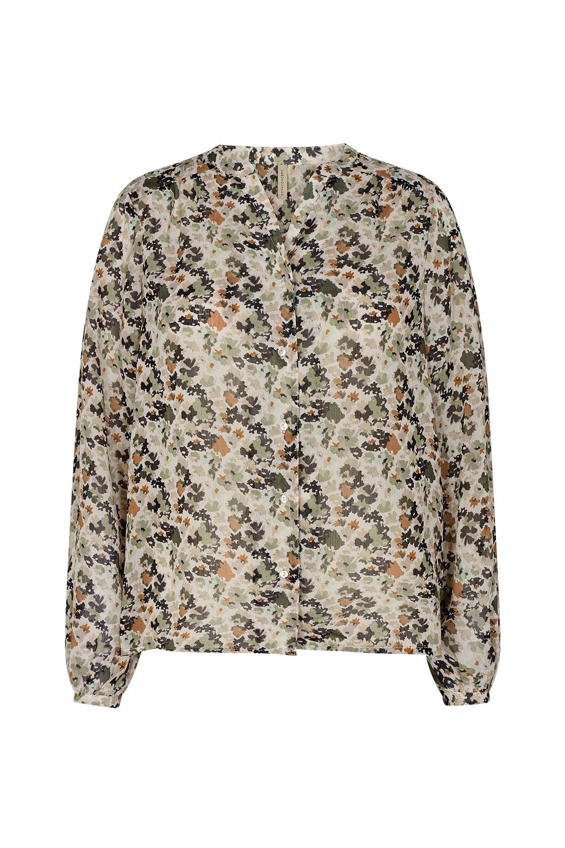 Elisa Shirt - Oil Green Combi