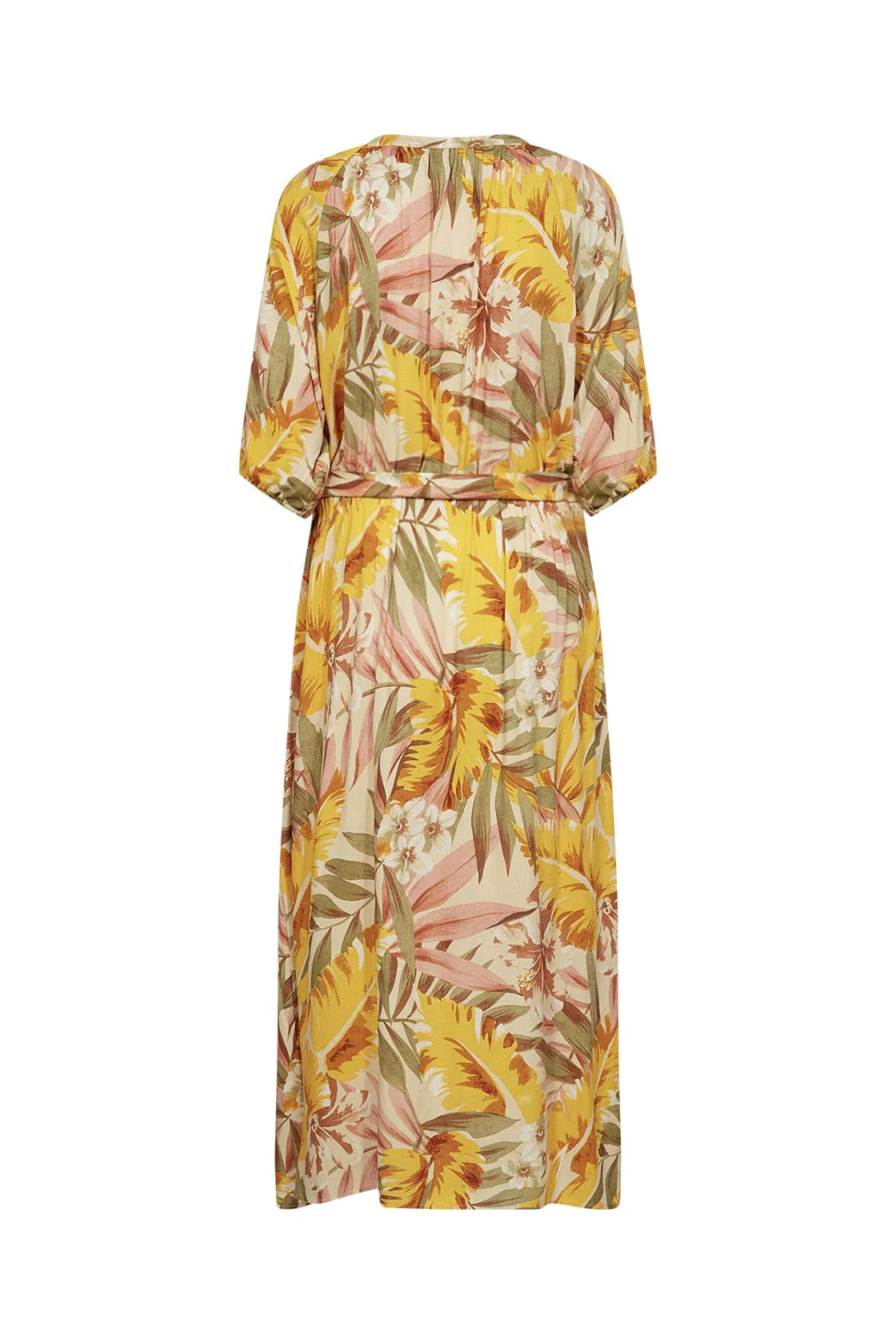 Elyse Dress - Golden Yellow Combi - Image 5