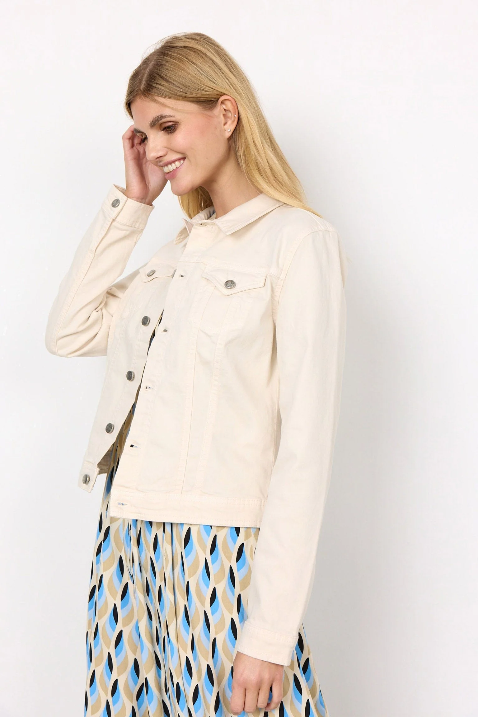 Erna Jacket - Cream - Image 2