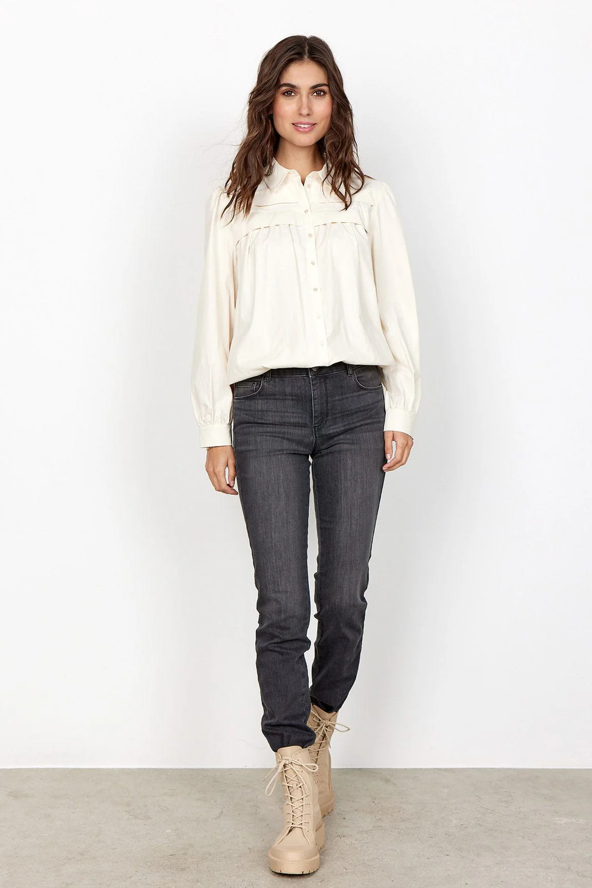 Essen Slim Fit Jeans - Grey Denim - Image 3