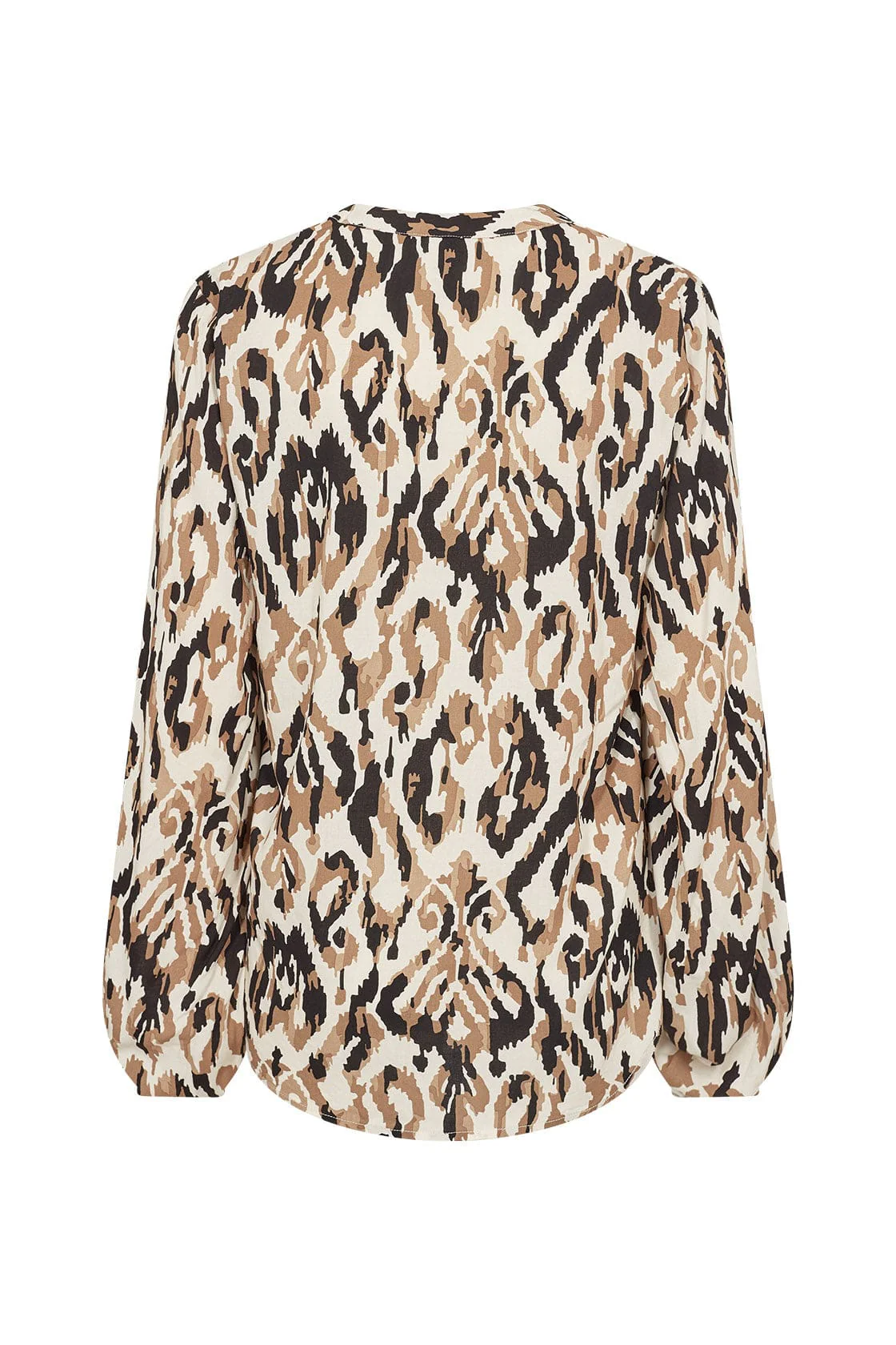 Fang Printed Blouse - Desert Brown Combi - Image 2