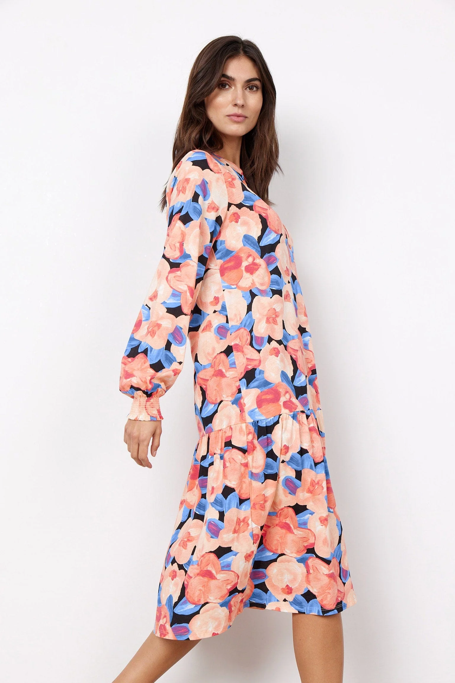 Felicity Dress - Coral Haze Combi - Image 3