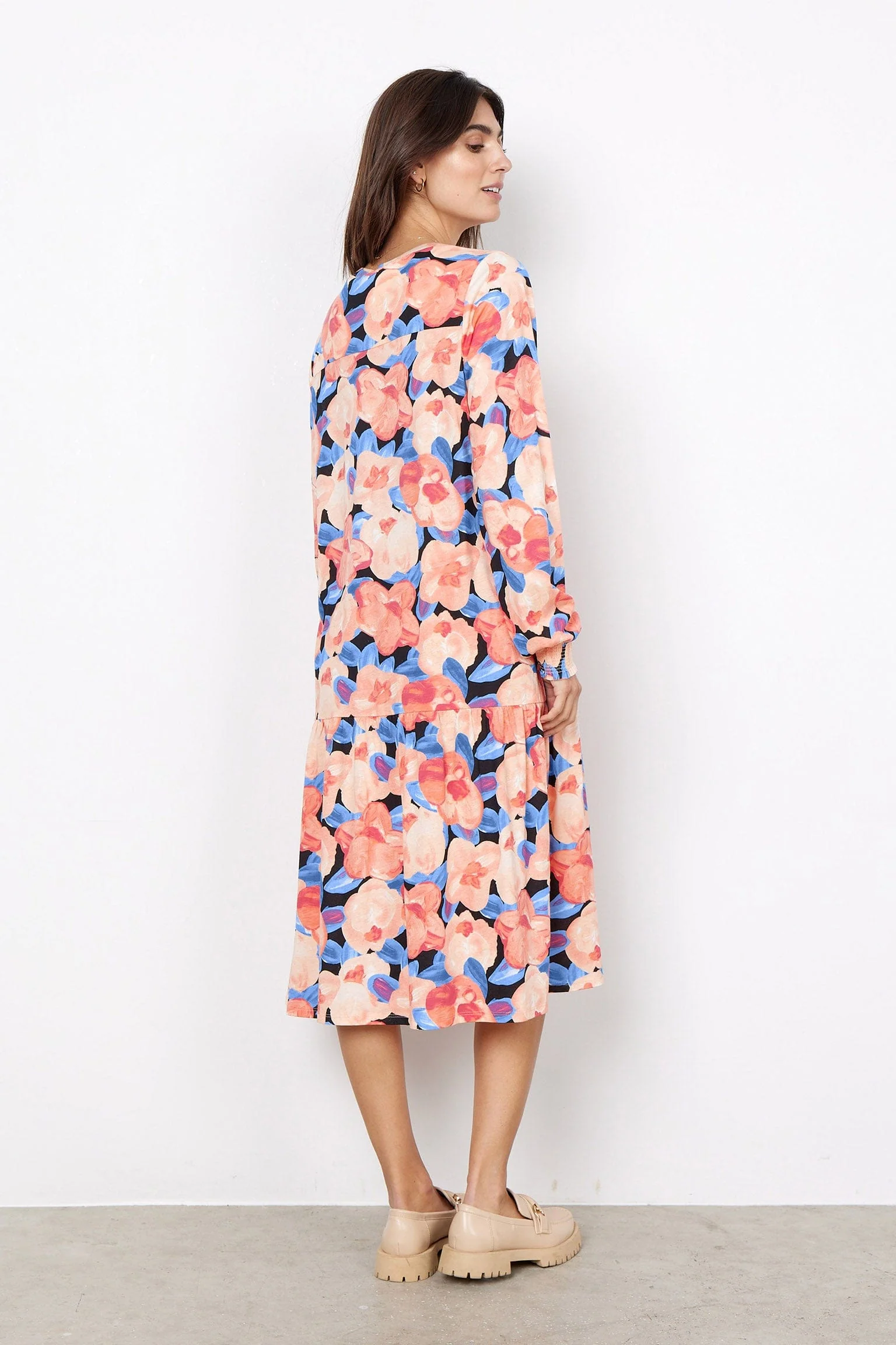 Felicity Dress - Coral Haze Combi - Image 4