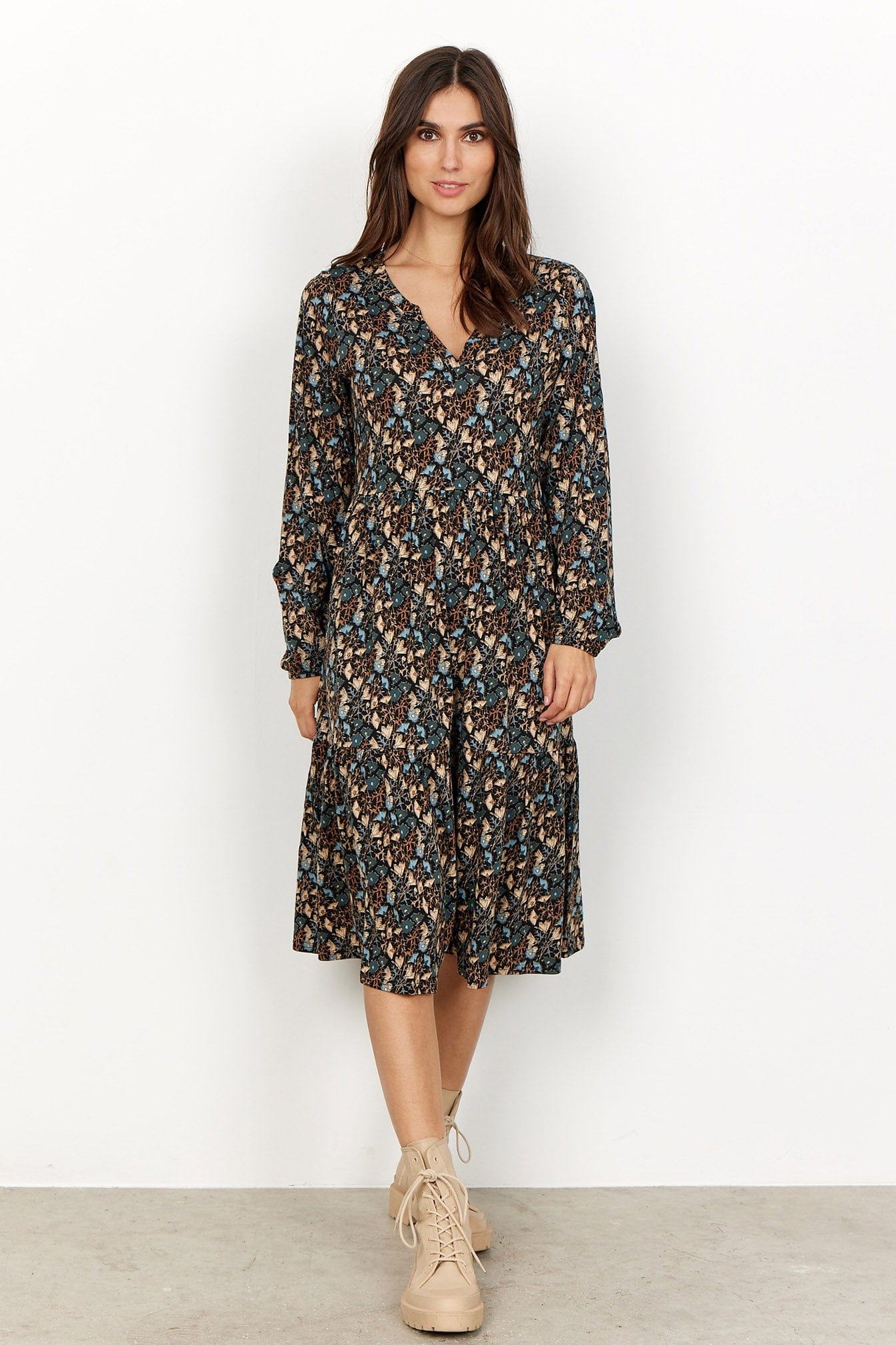 Felicity Dress - Slate Combi - Image 3