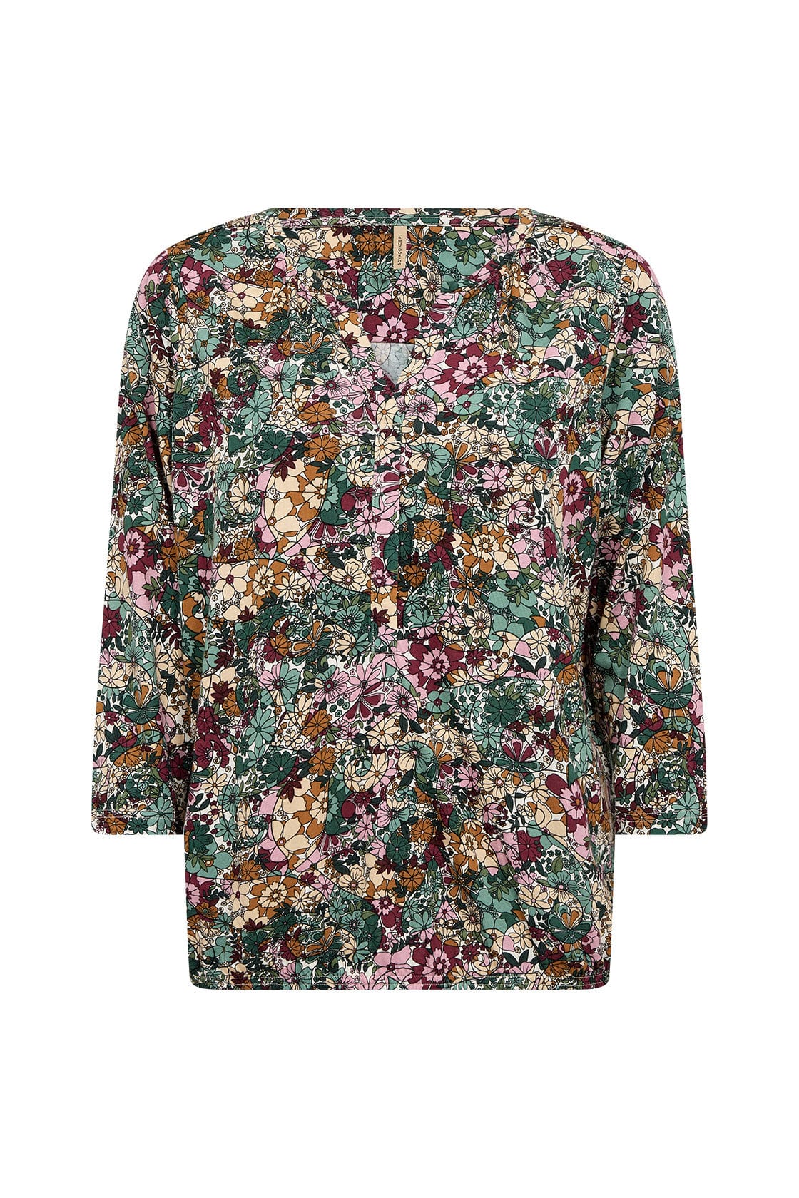 Felicity Top - Shady Green Combi