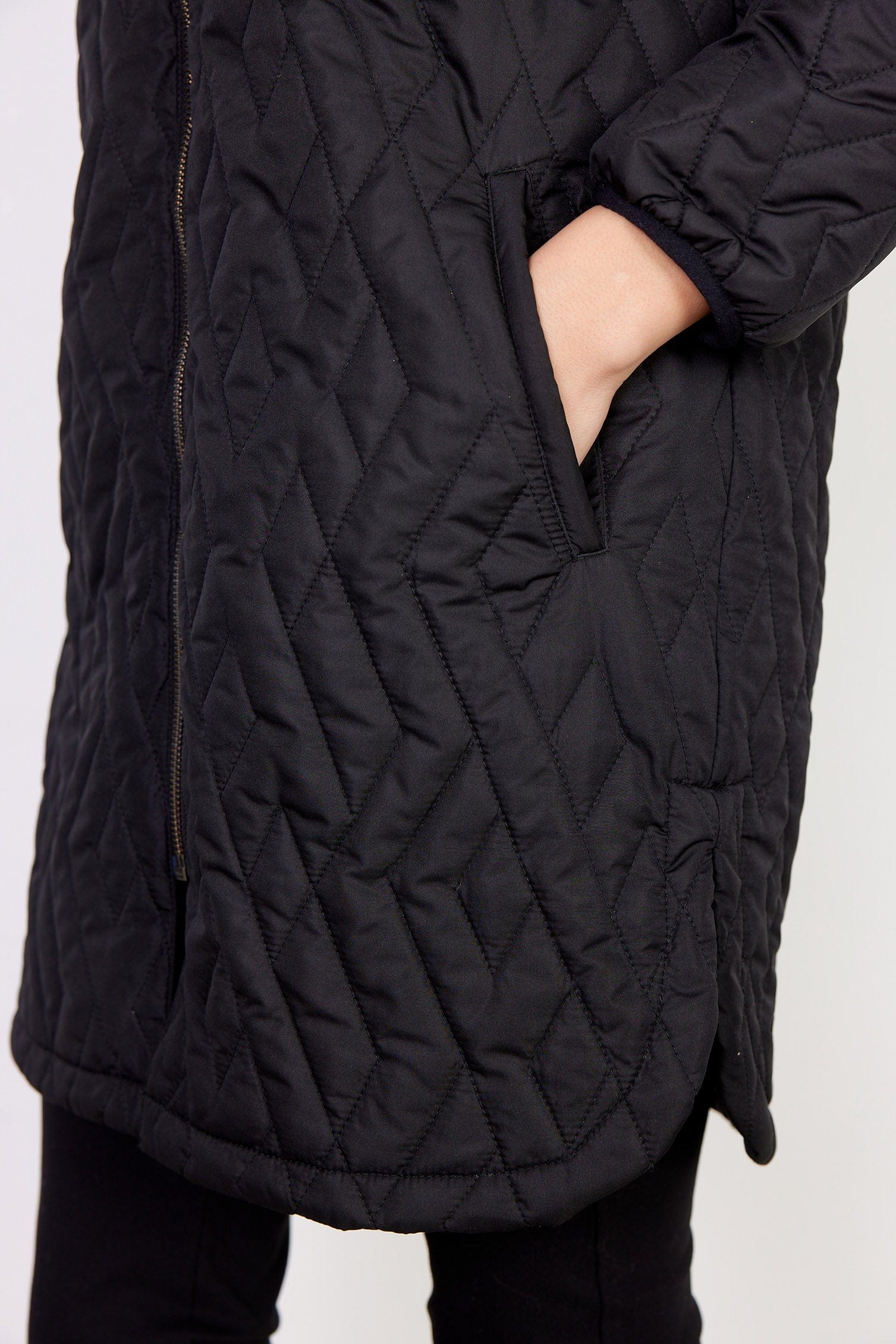 Fenya Quilted Jacket - Black - Image 5