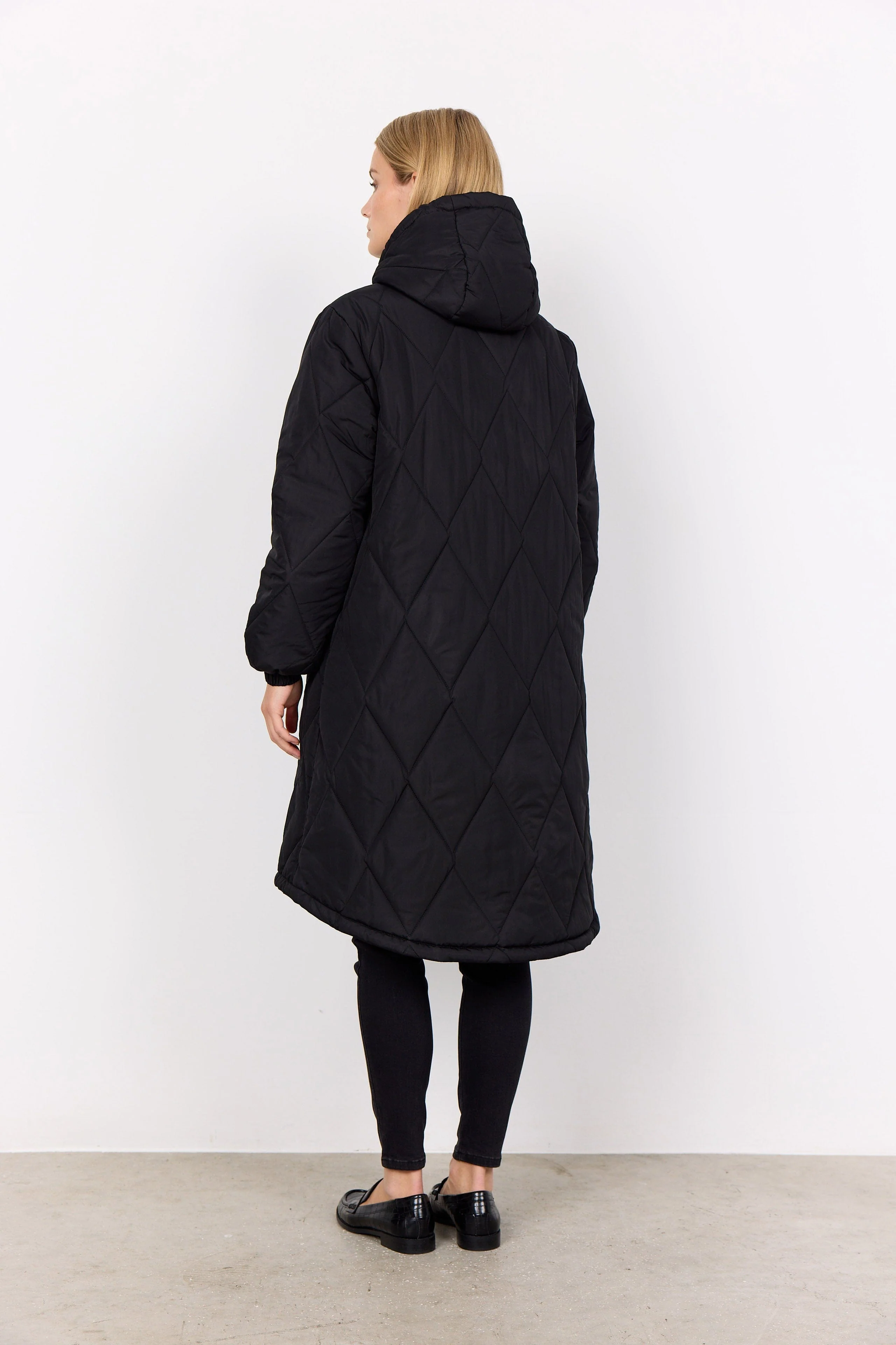 Fenya Quilted Jacket - Black - Image 3