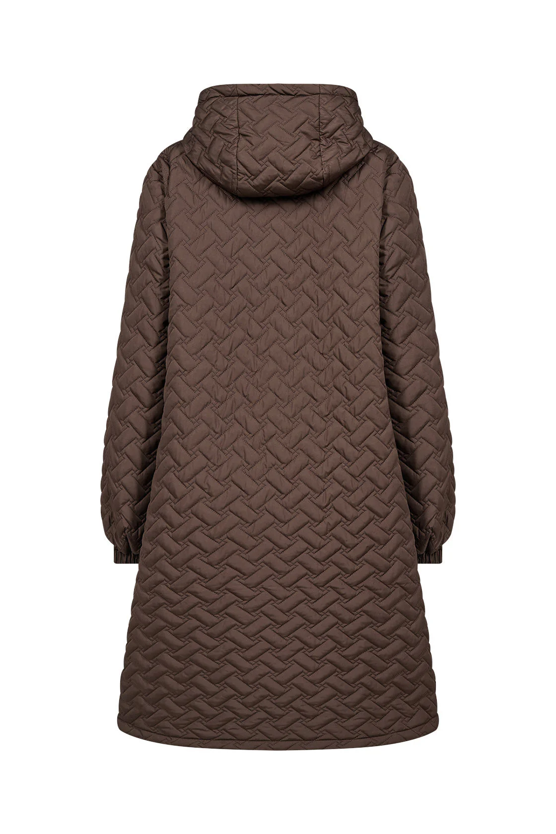 Fenya Quilted Jacket - Hot Fudge - Image 7
