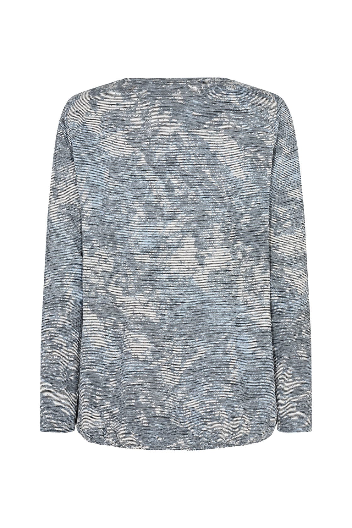 Galina Blouse - Bright Blue Combi - Image 2