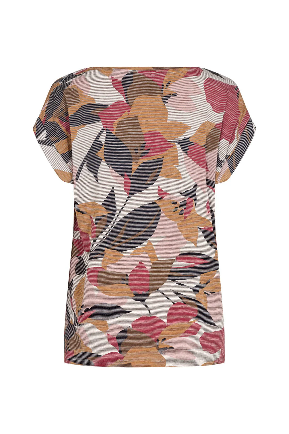Galina Printed T-Shirt - Berry Combi - Image 6