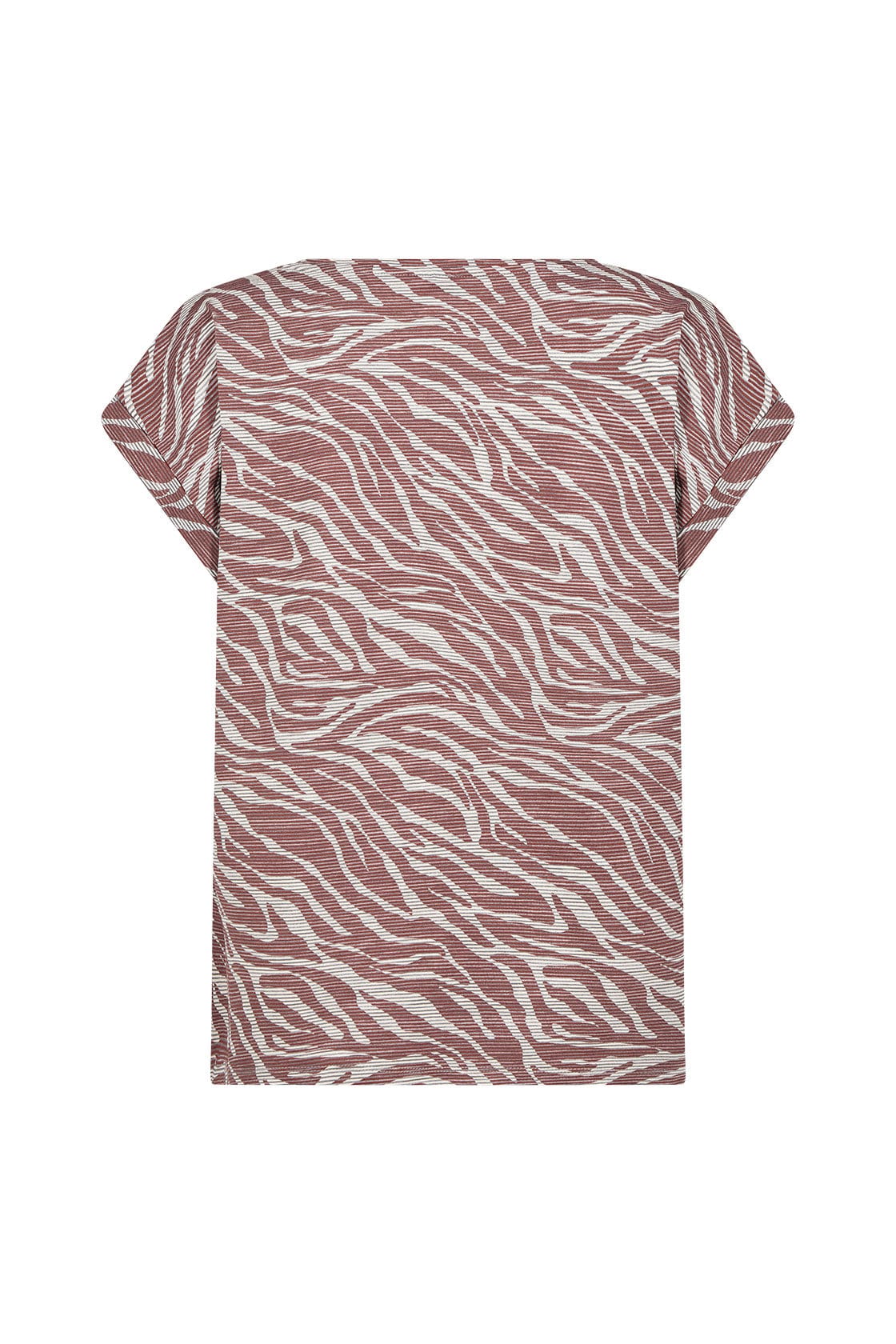 Galina Printed T-Shirt - Mineral Red Combi - Image 5