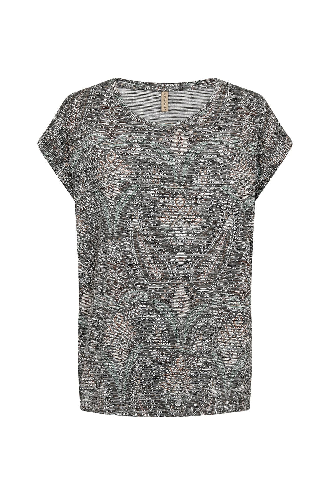 Galina Printed T-Shirt - Misty Combi