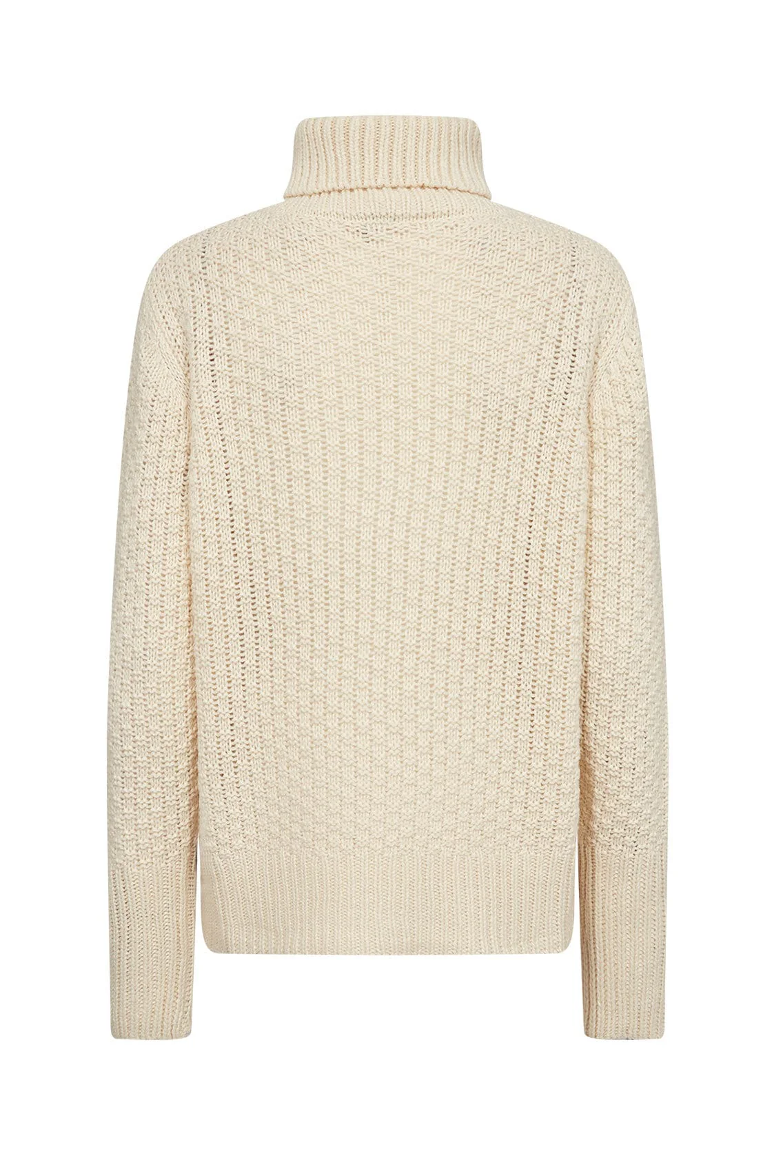 Ibbe Cable Knit Jumper - Cream - Image 6