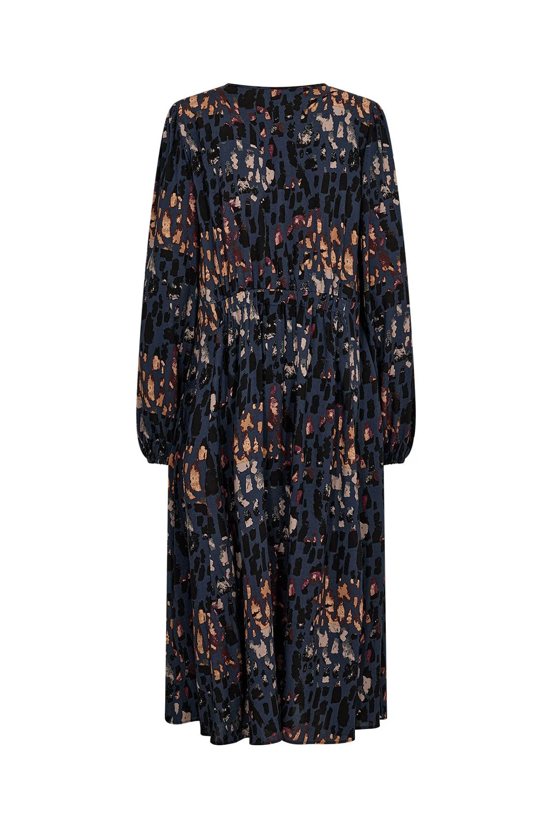 Ima Printed Midi Dress - Blue Iris Combi - Image 2