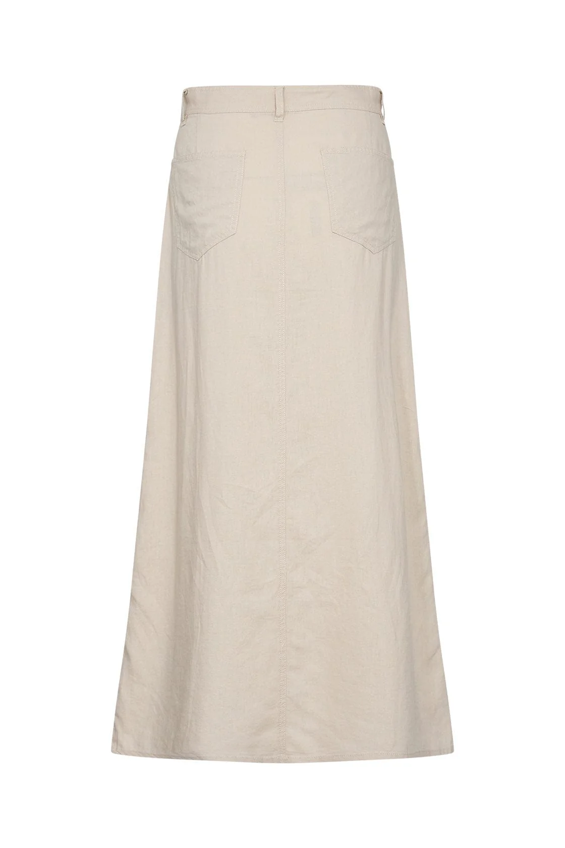 Ina Linen Blend Maxi Skirt - Sand - Image 6