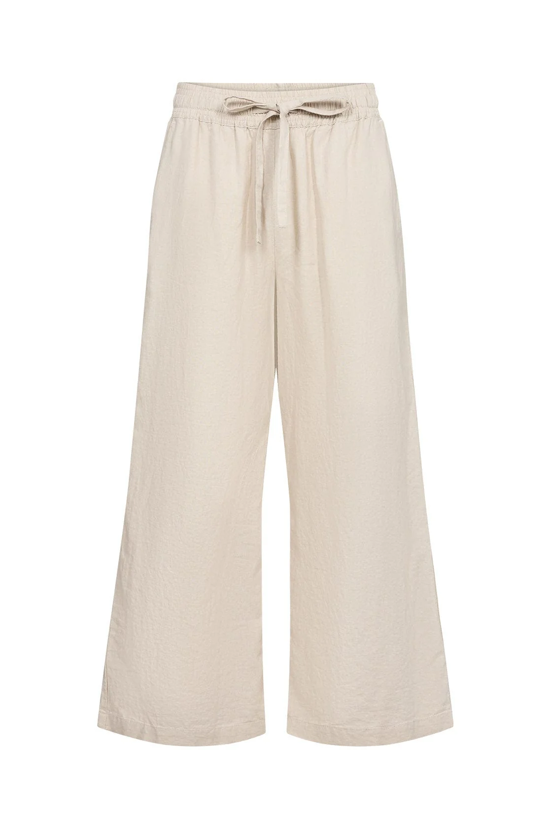 Ina Linen Blend Trousers - Sand