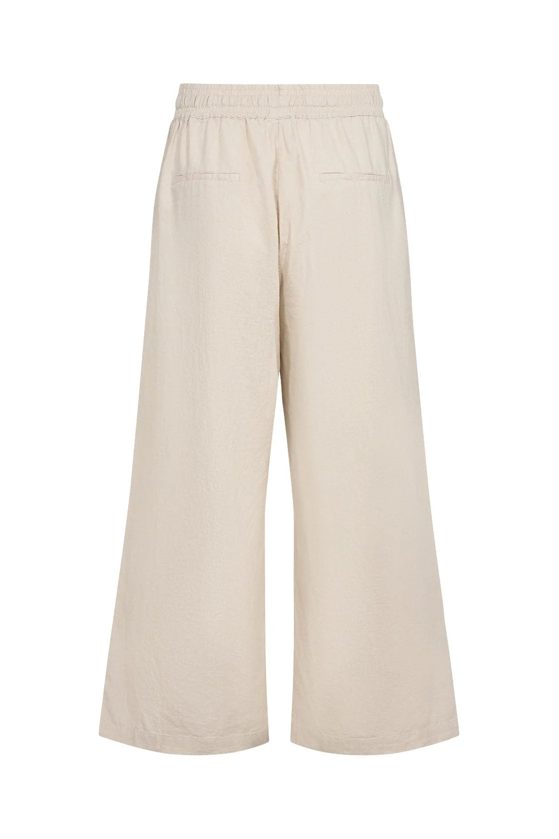 Ina Linen Blend Trousers - Sand - Image 5