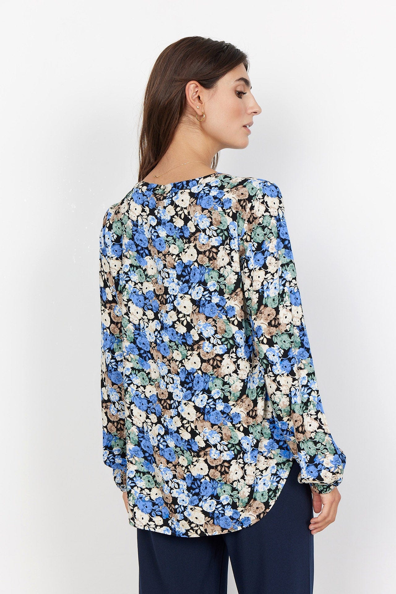 Joleen Shirt - Bright Blue Combi - Image 3