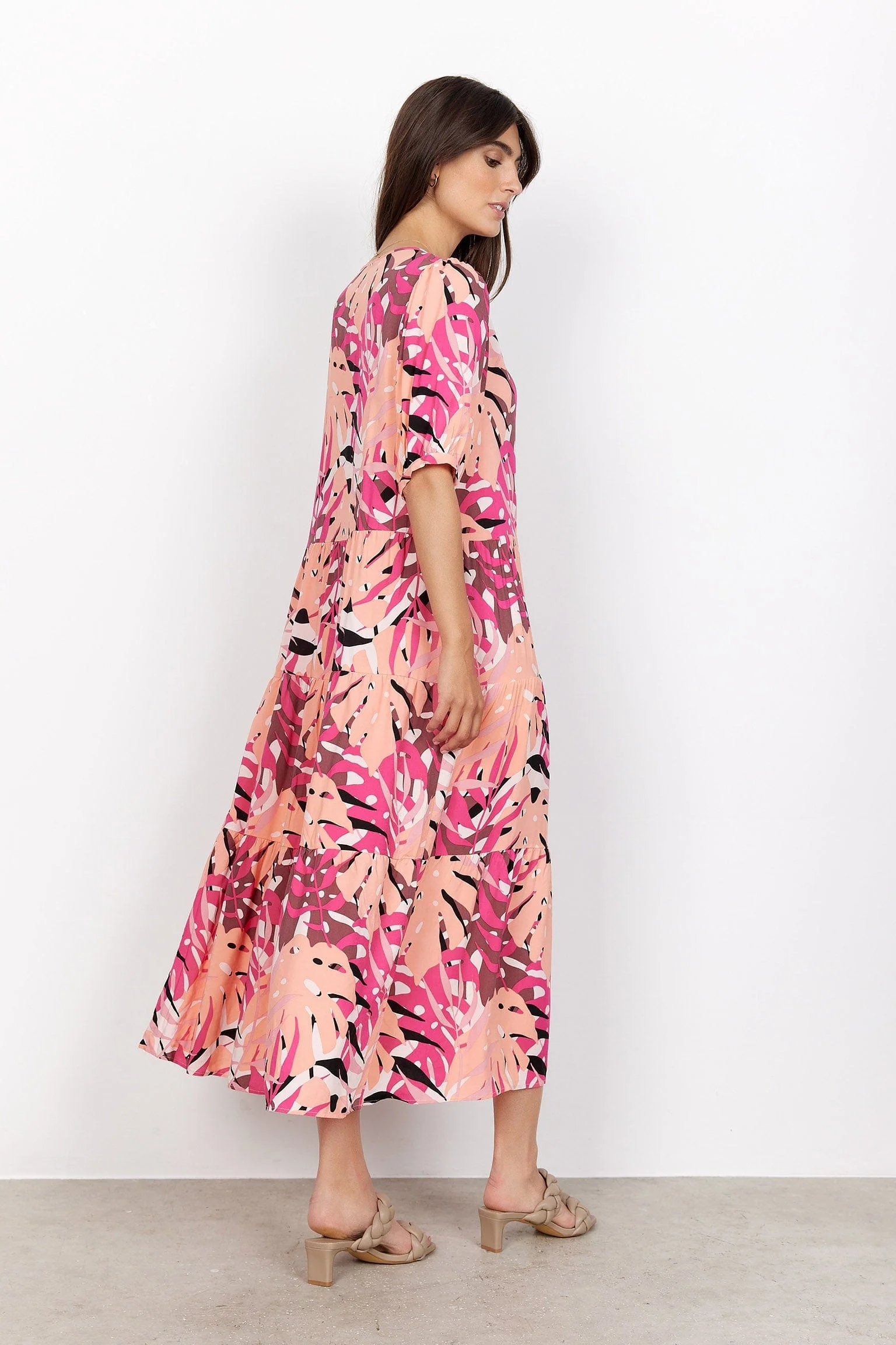 Kabrina Dress - Fuchsia Rose Combi - Image 4