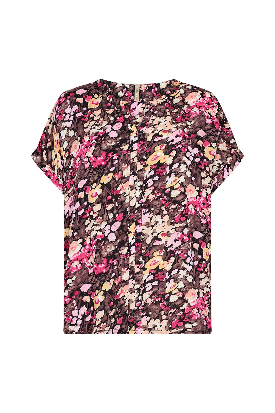 Karelia Blouse - Fuchsia Rose Combi