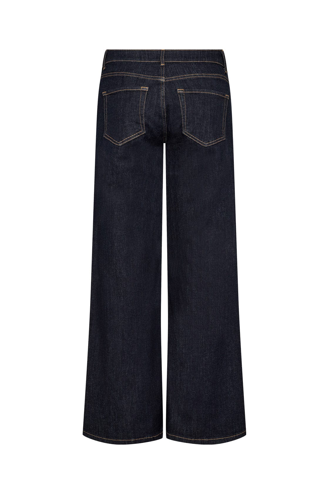 Kimberly 24-B Wide Leg Jeans - Raw Blue Denim - Image 6