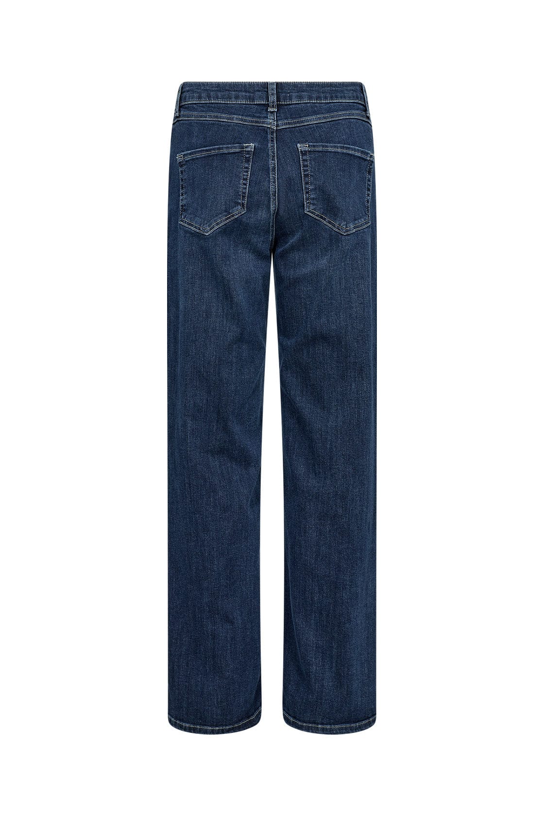 Kimberly 34-B Straight Leg Jeans - Dark Blue Denim - Image 5