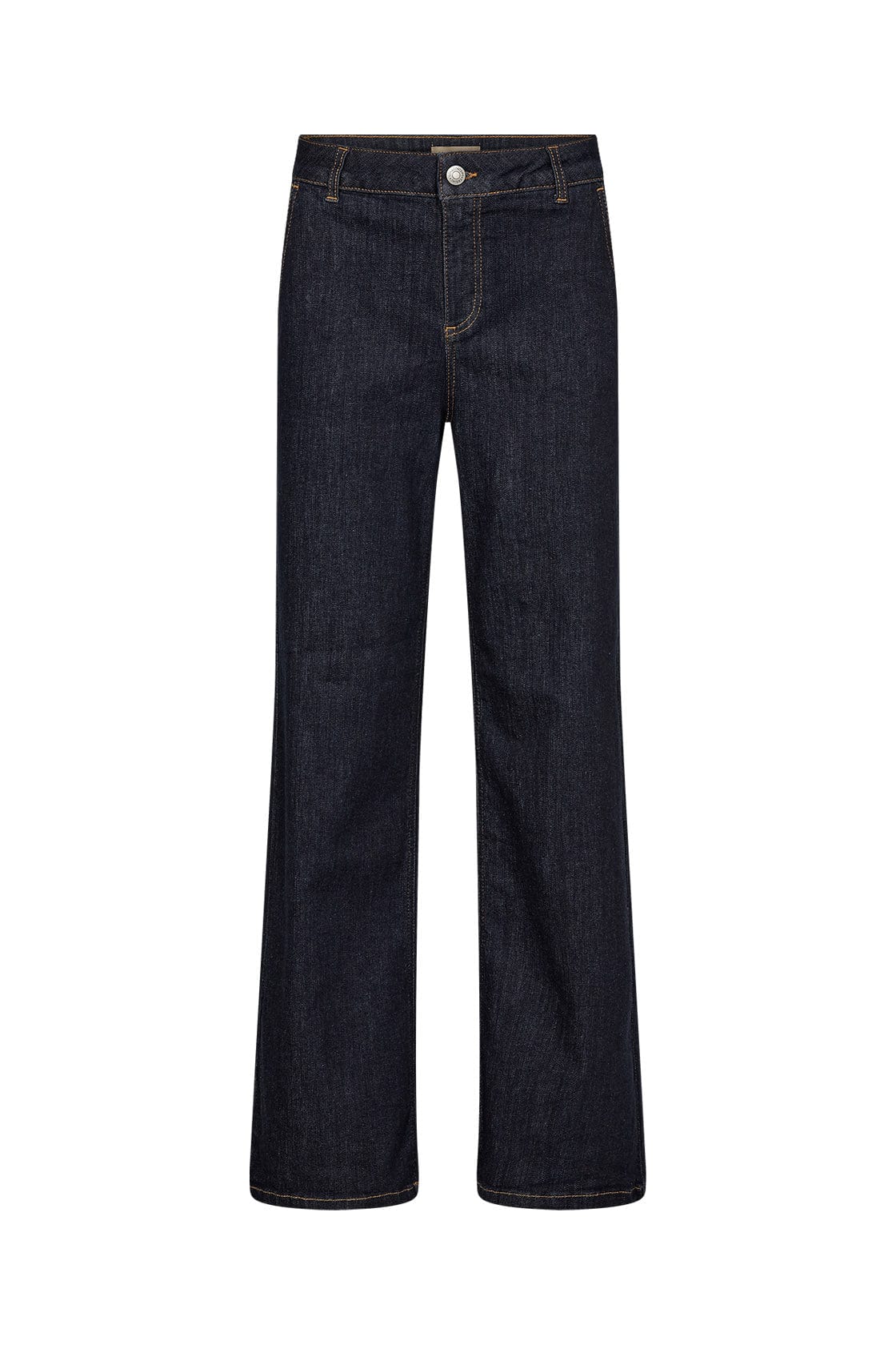 Kimberly 35-B Straight Leg Jeans - Raw Blue Denim