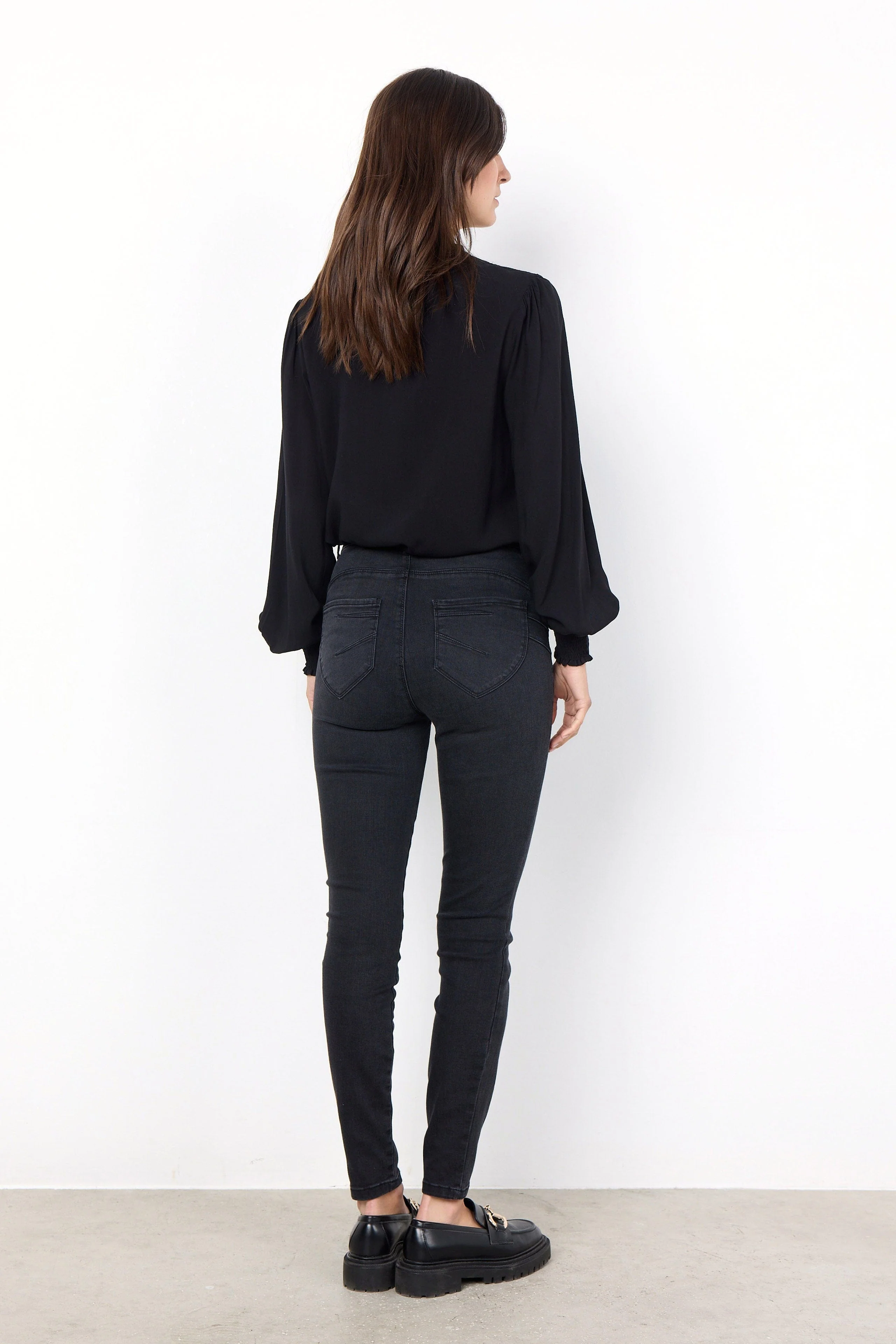 Kimberly Patrizia Jeans - Dark Grey Denim - Image 5