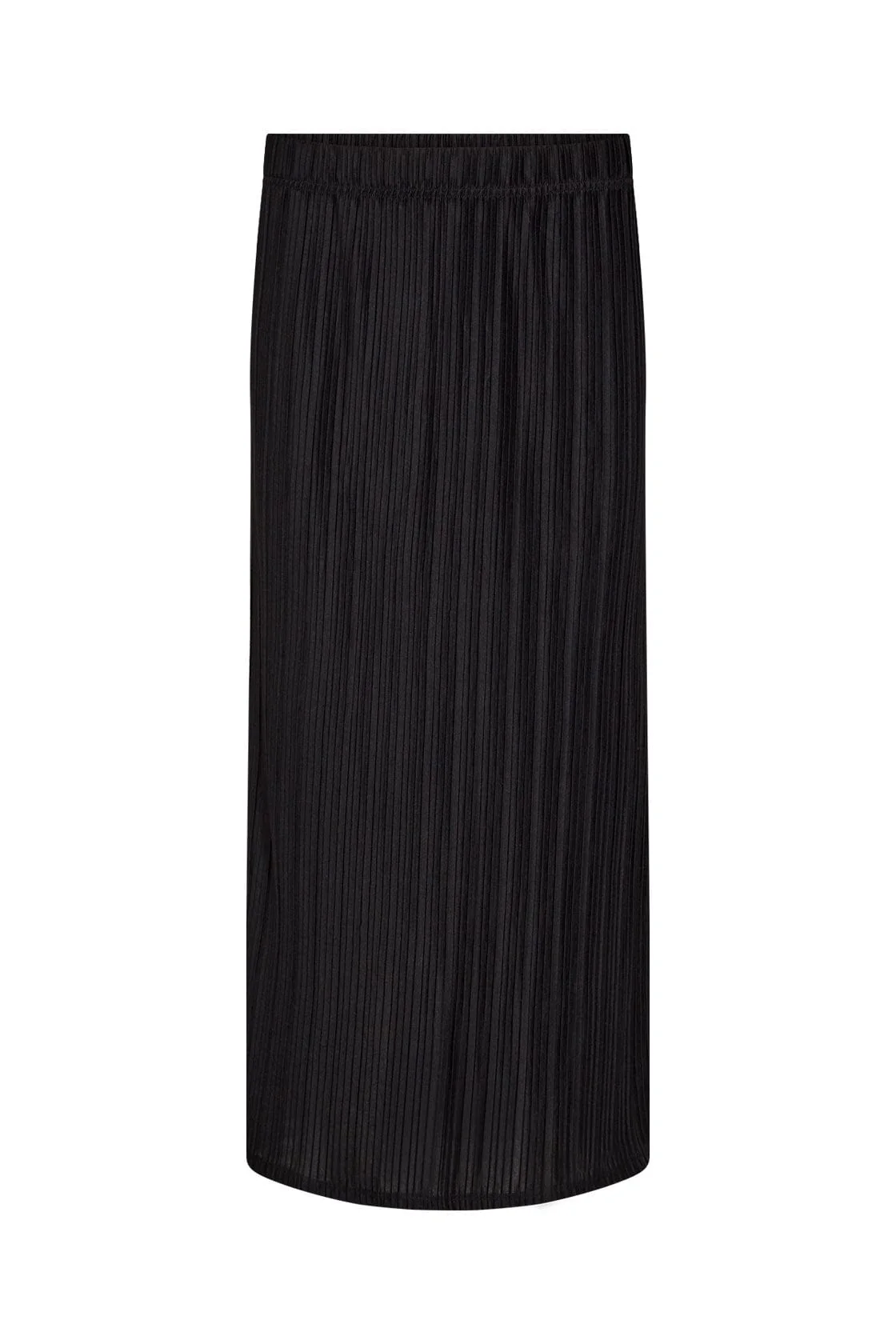 Kirit Plisse Maxi Skirt - Black