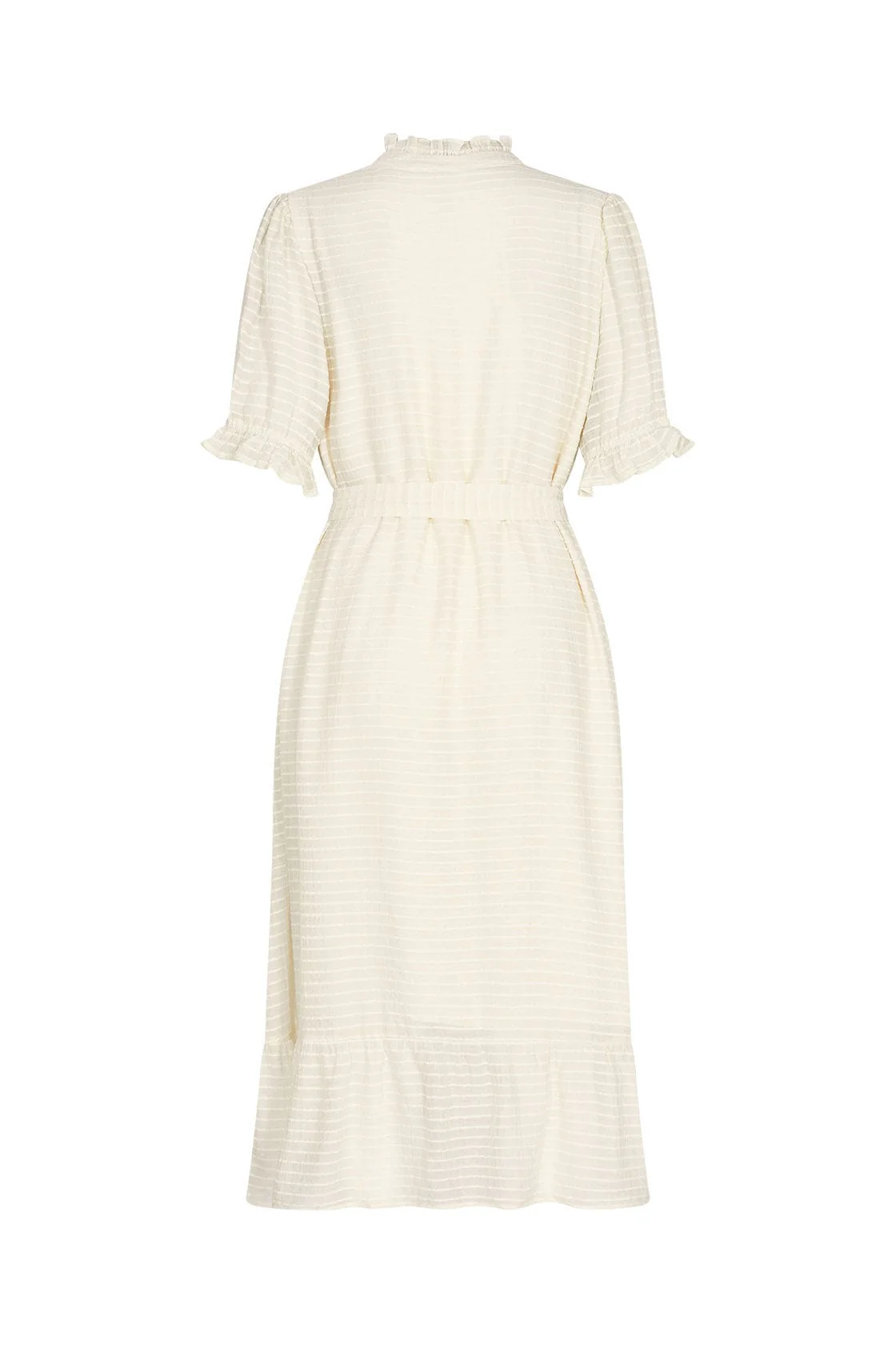 Lara Self Stripe Midi Dress - Cream - Image 6