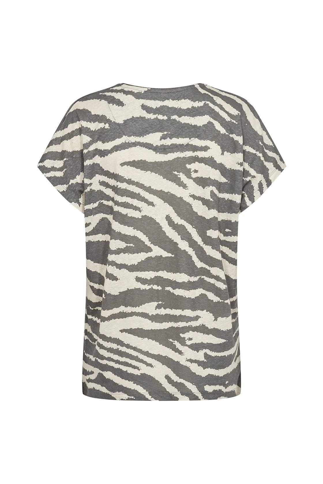 Lenise Animal Print T-Shirt - Misty Combi - Image 4