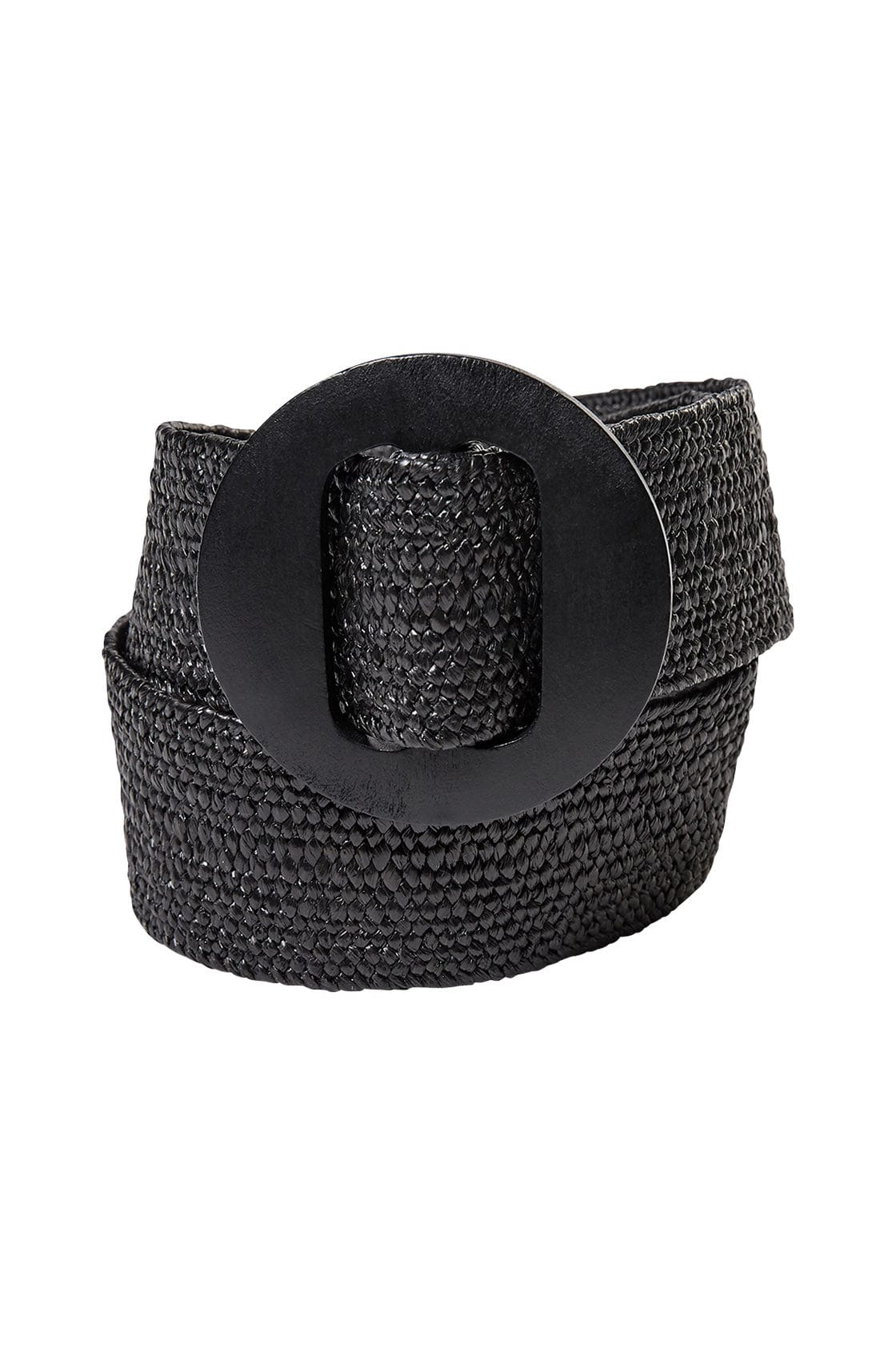 Linka Woven Belt - Black