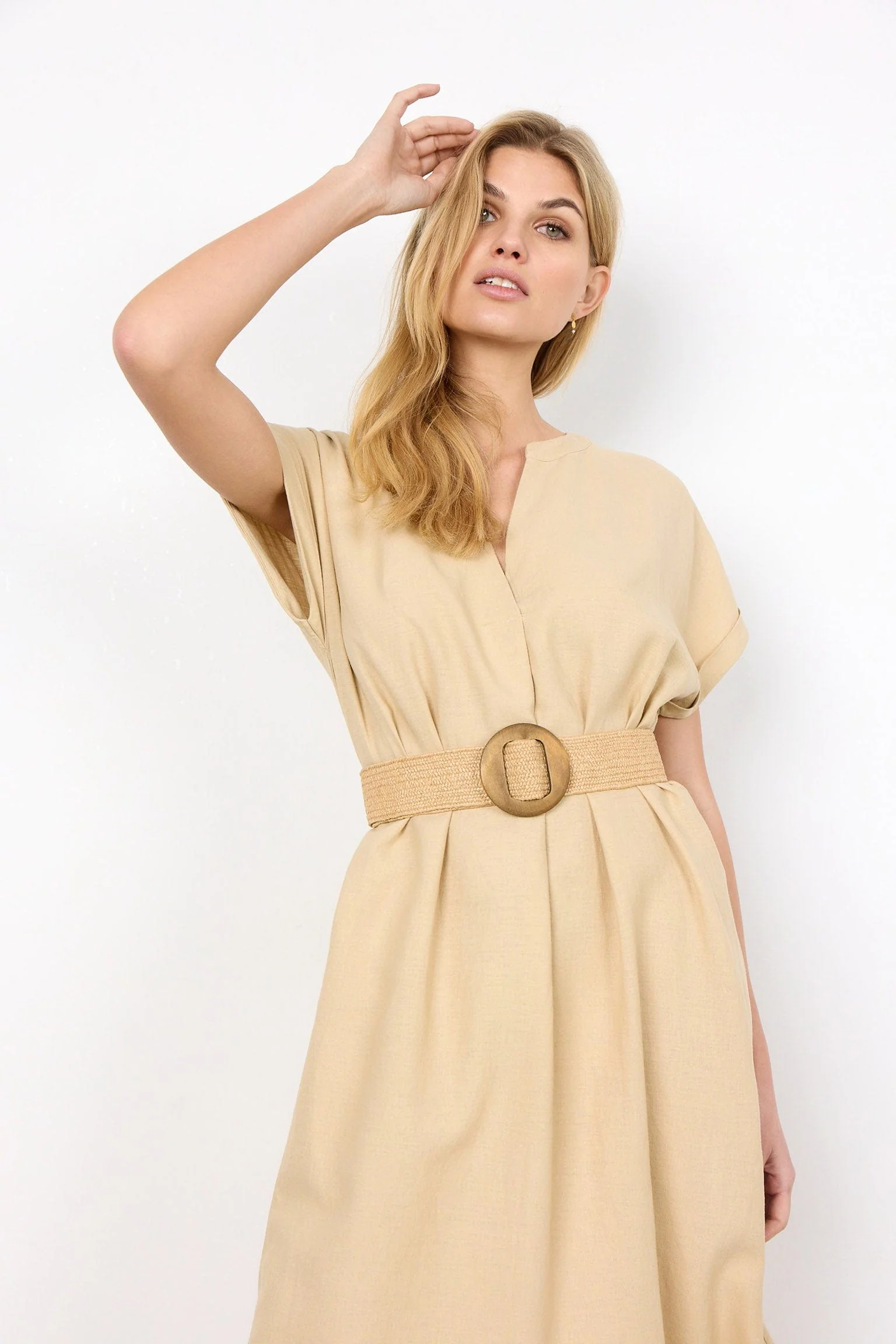 Linka Woven Belt - Sand - Image 4