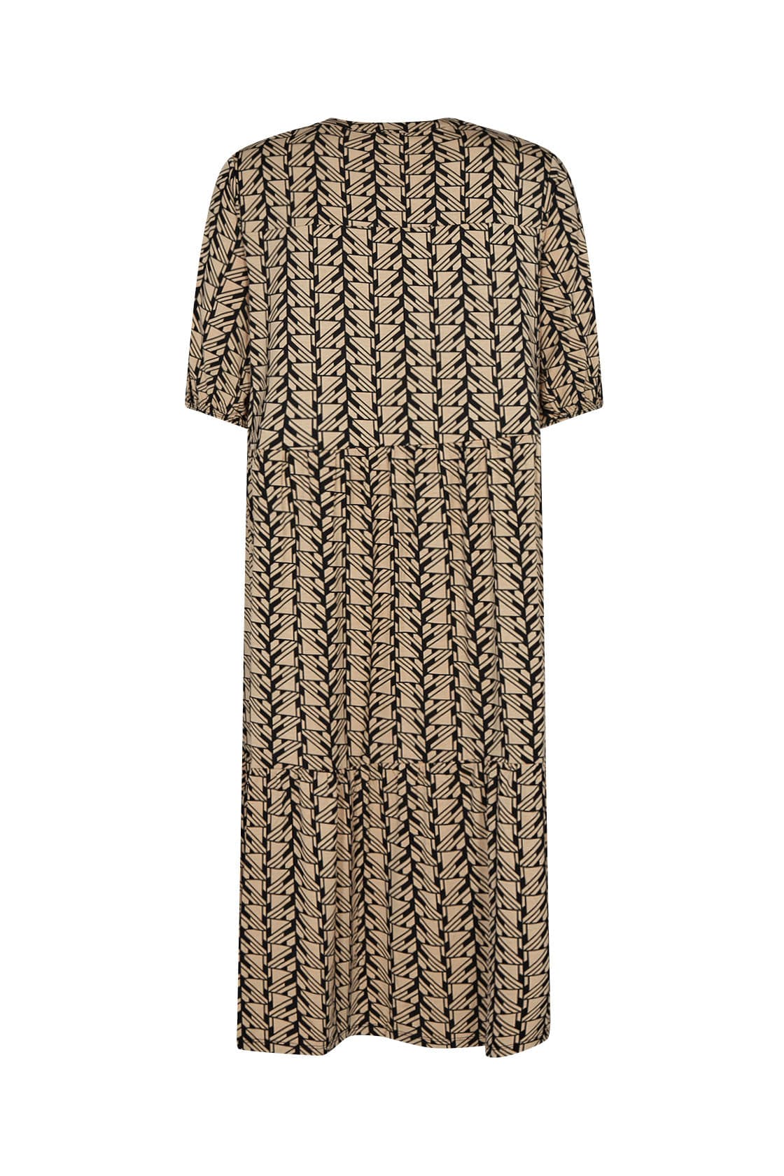 Marica Dress - Black/Sand Combi - Image 5