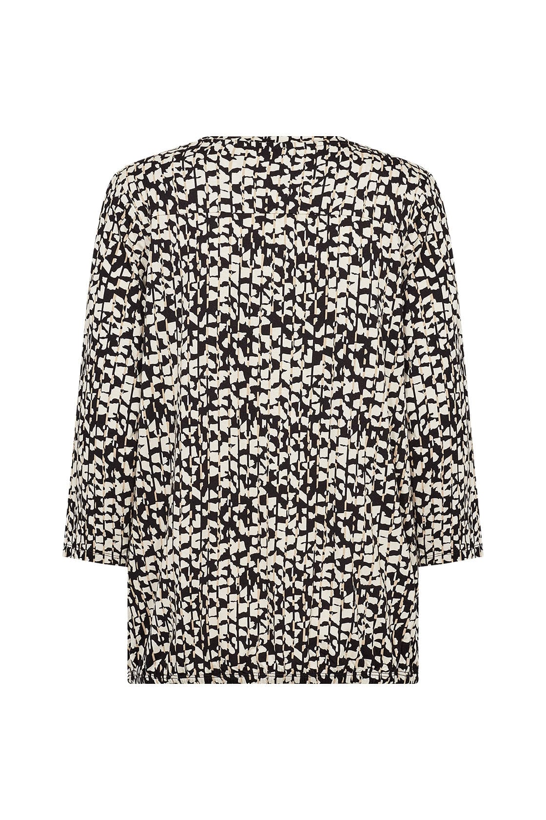 Marica Printed Top - Black Combi - Image 5