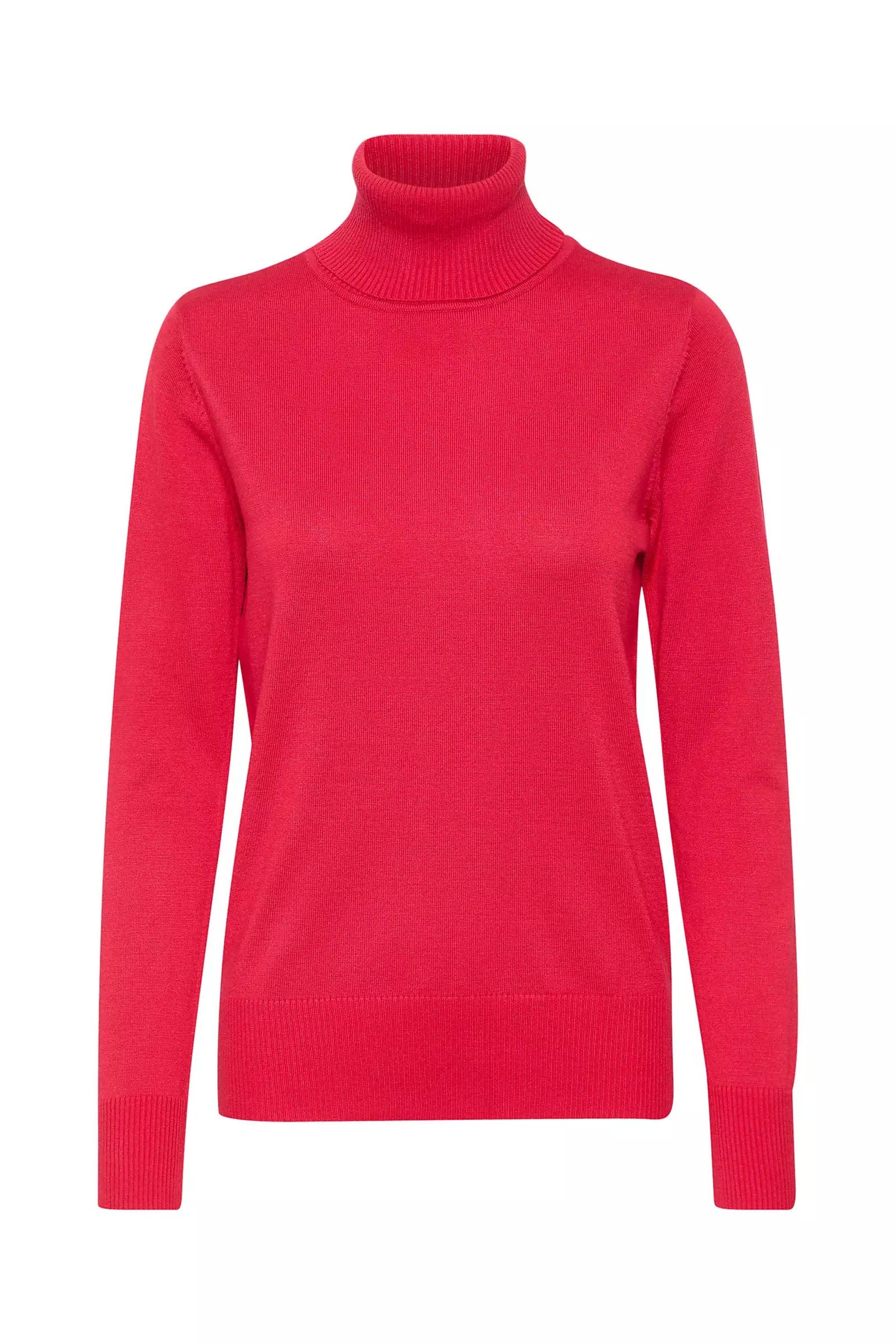 Mila Roll Neck Jumper - Winterberry