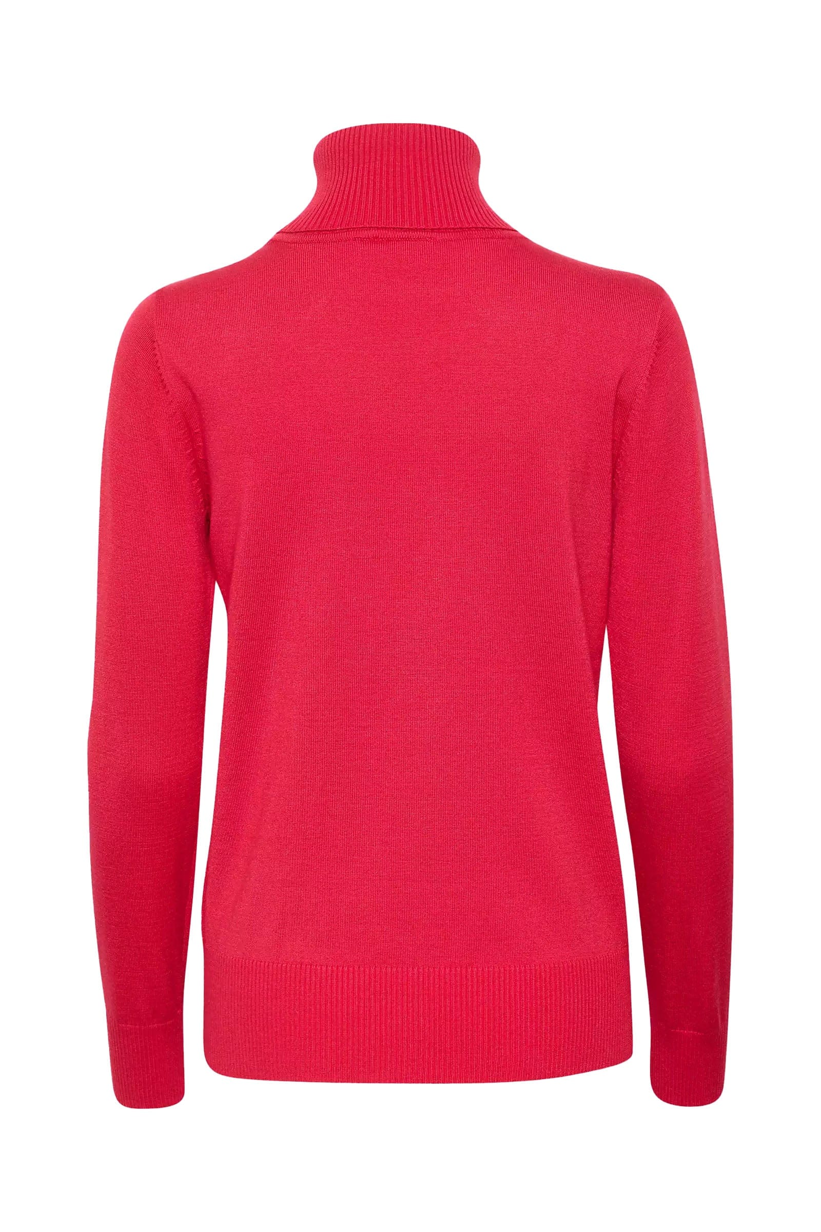 Mila Roll Neck Jumper - Winterberry - Image 2