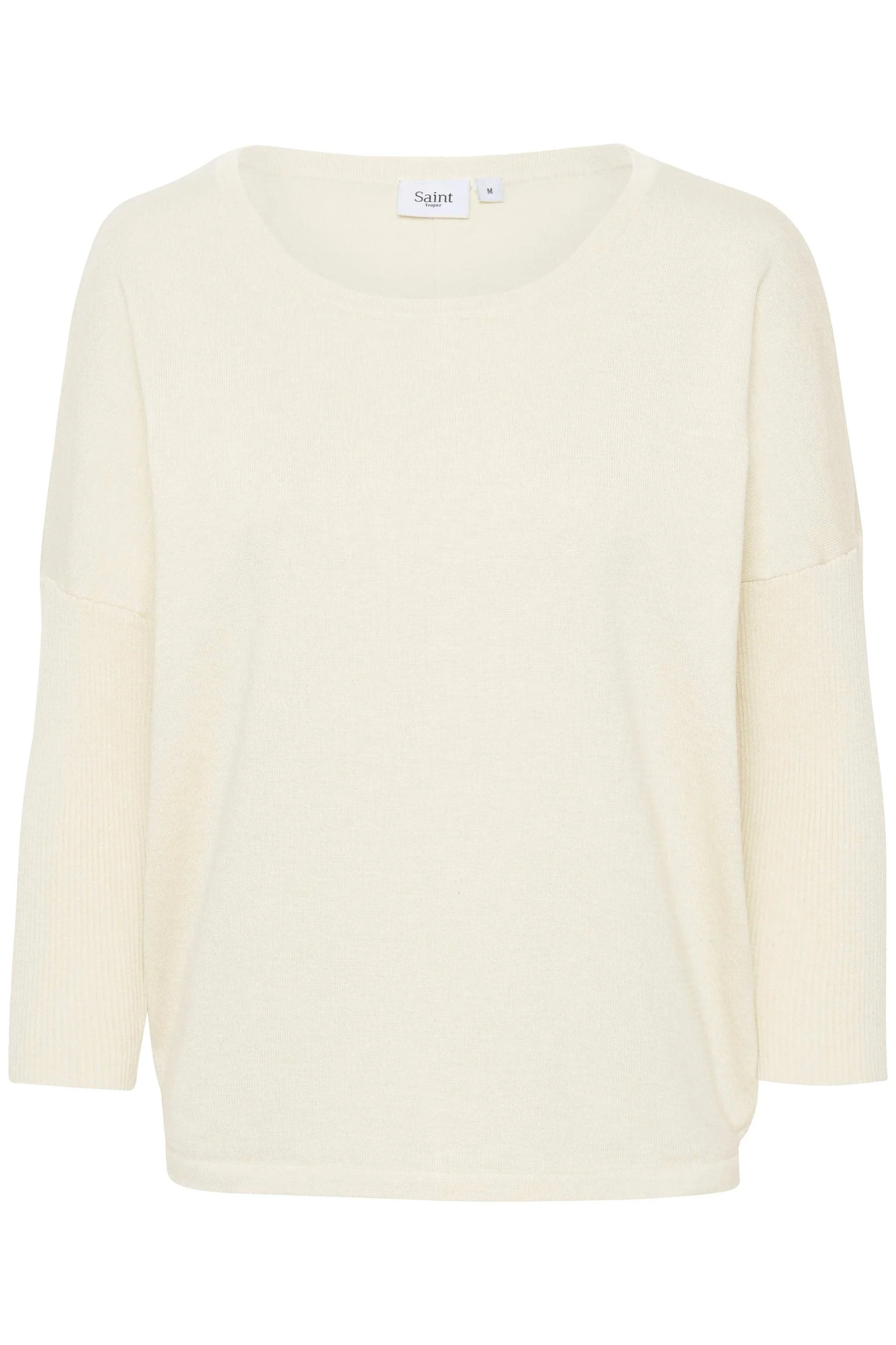 Mila Round Neck Jumper - Ice