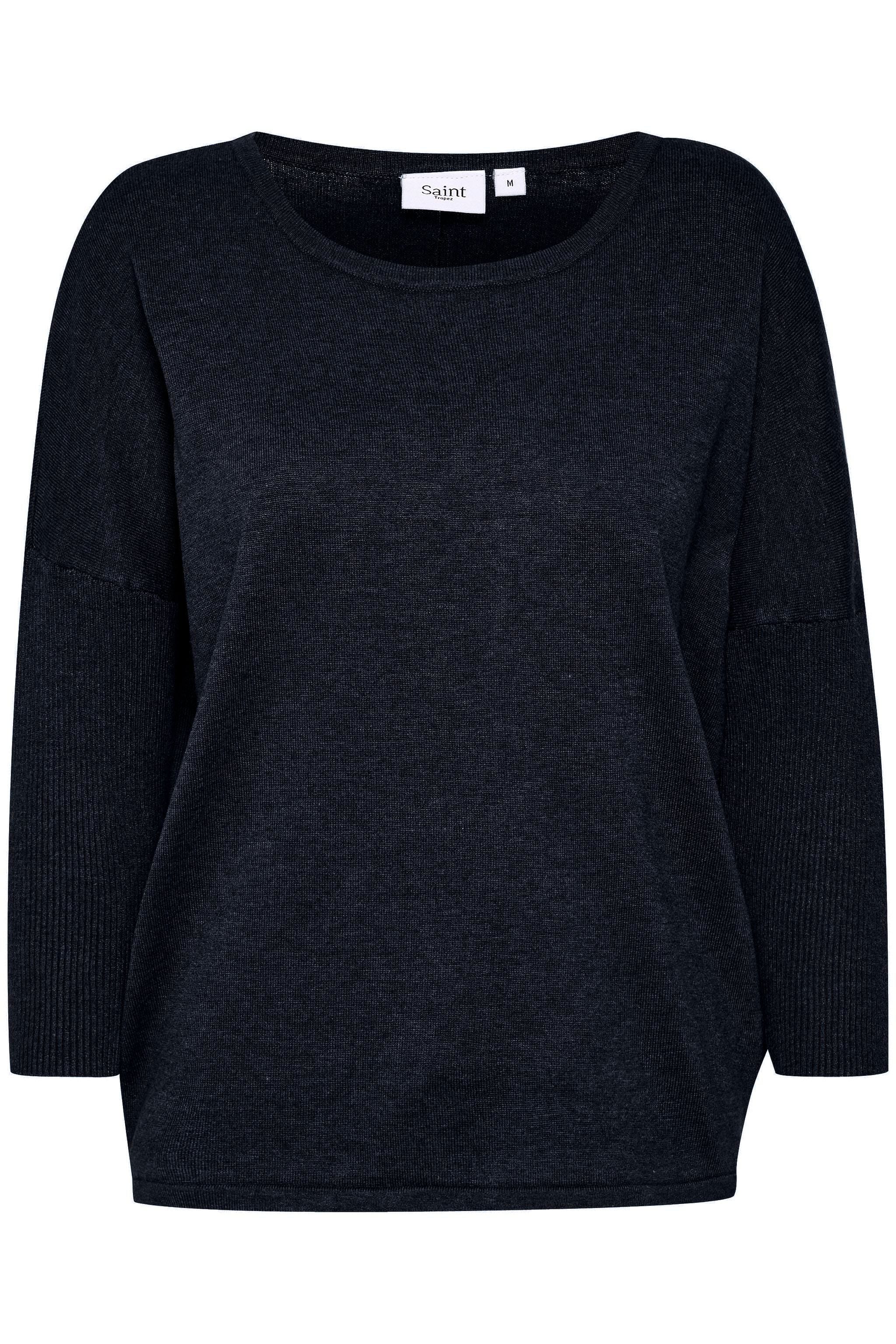 Mila Round Neck Jumper - Night Sky