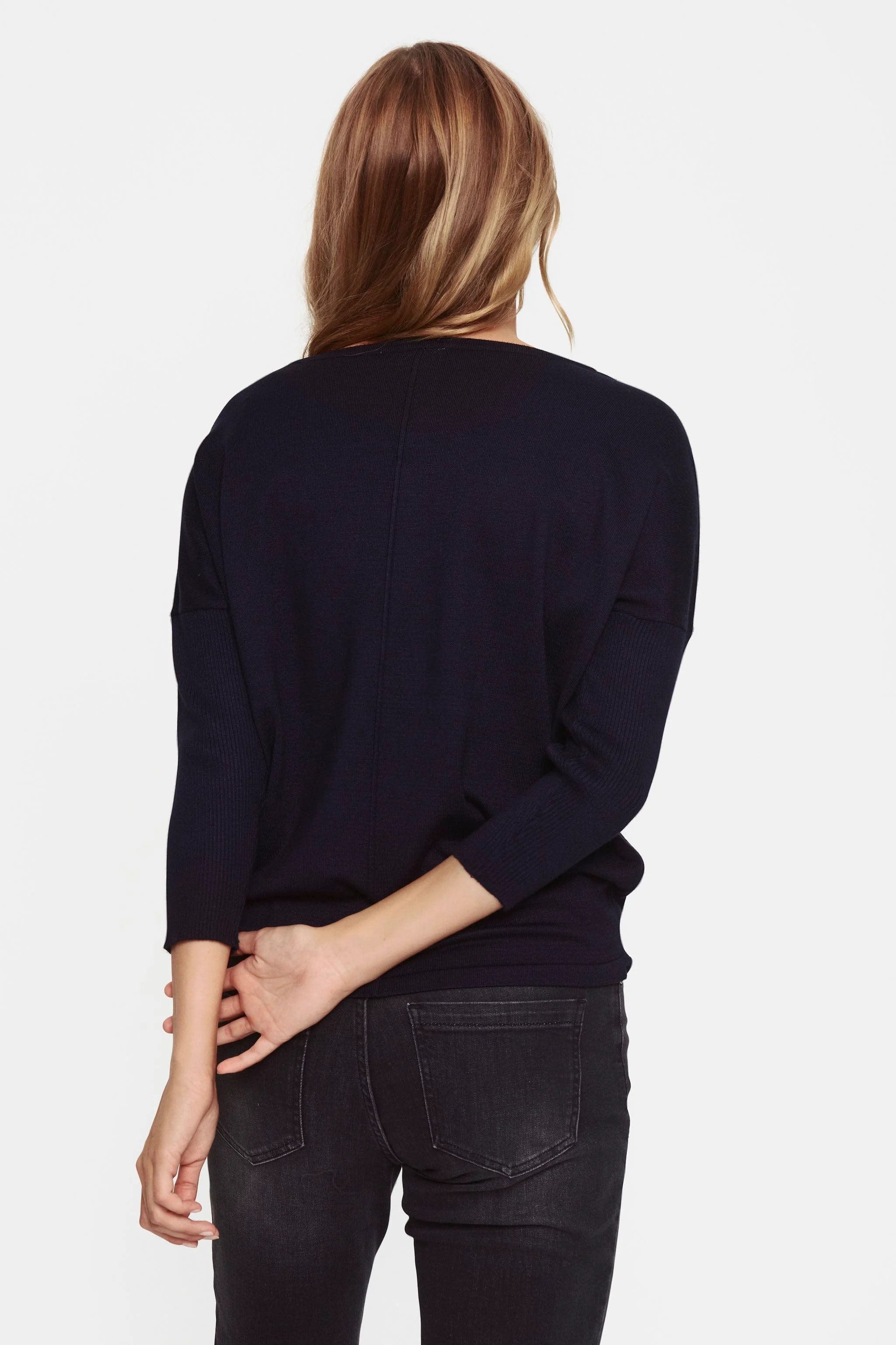 Mila Round Neck Jumper - Night Sky - Image 4