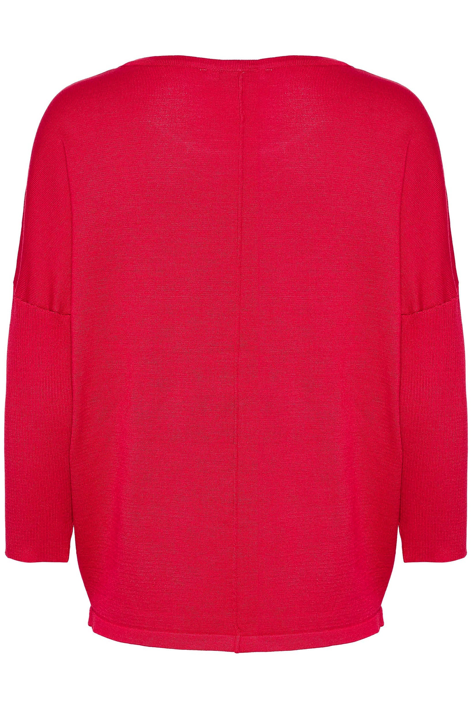 Mila Round Neck Jumper - Winterberry - Image 2