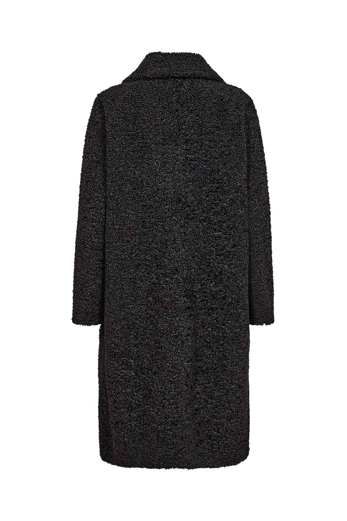 Mukite Teddy Coat - Black - Image 5