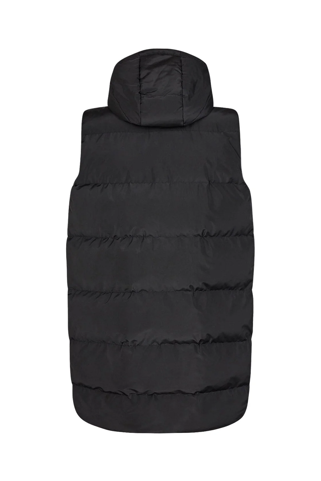Nina Longline Gilet - Black - Image 4