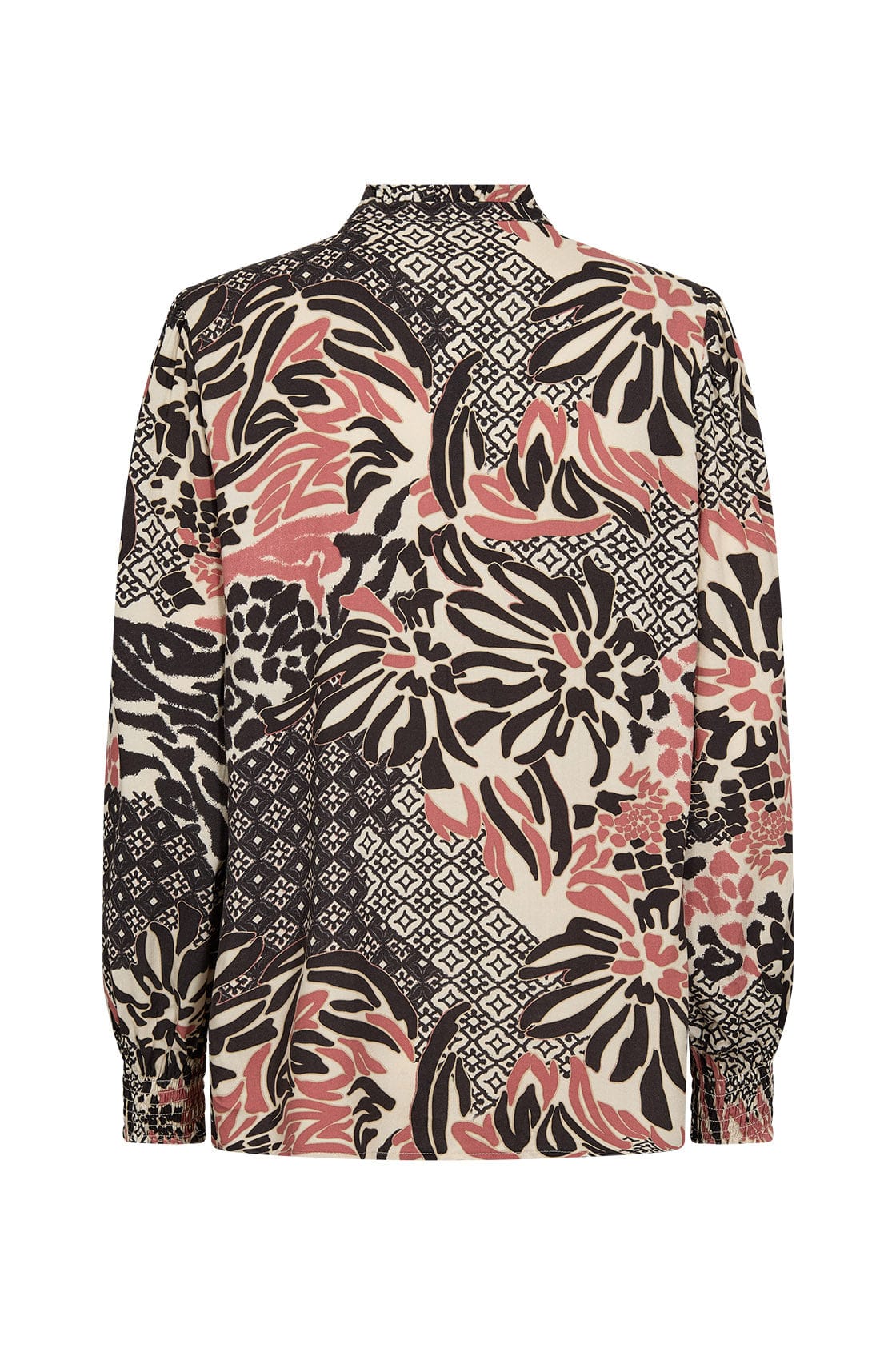 Olette Printed Blouse - Blush Combi - Image 5