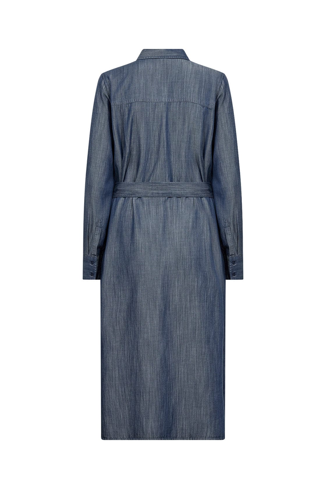 Ontario Lyocell Dress - Medium Blue Denim - Image 5