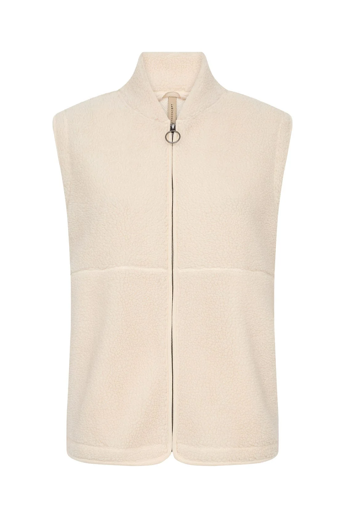 Onyx Fleece Gilet - Cream
