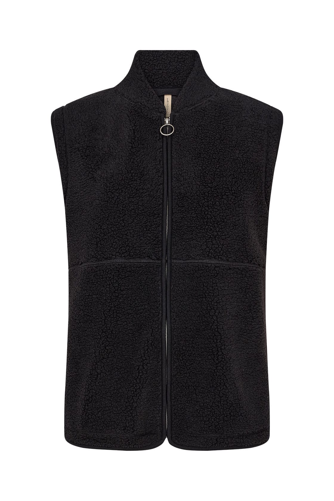 Onyx Fleece Gilet - Black